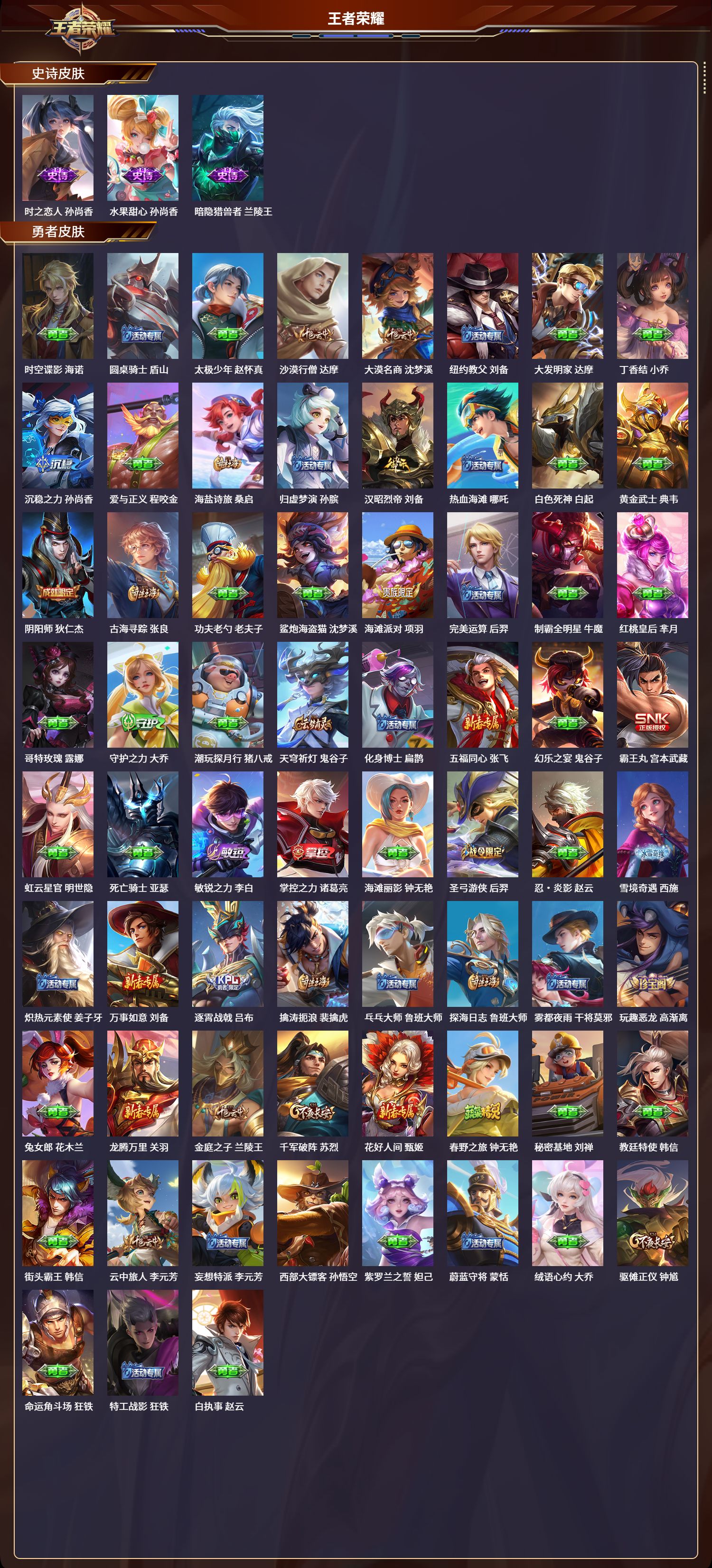 WZCMW3367407王者荣耀账号详情图3