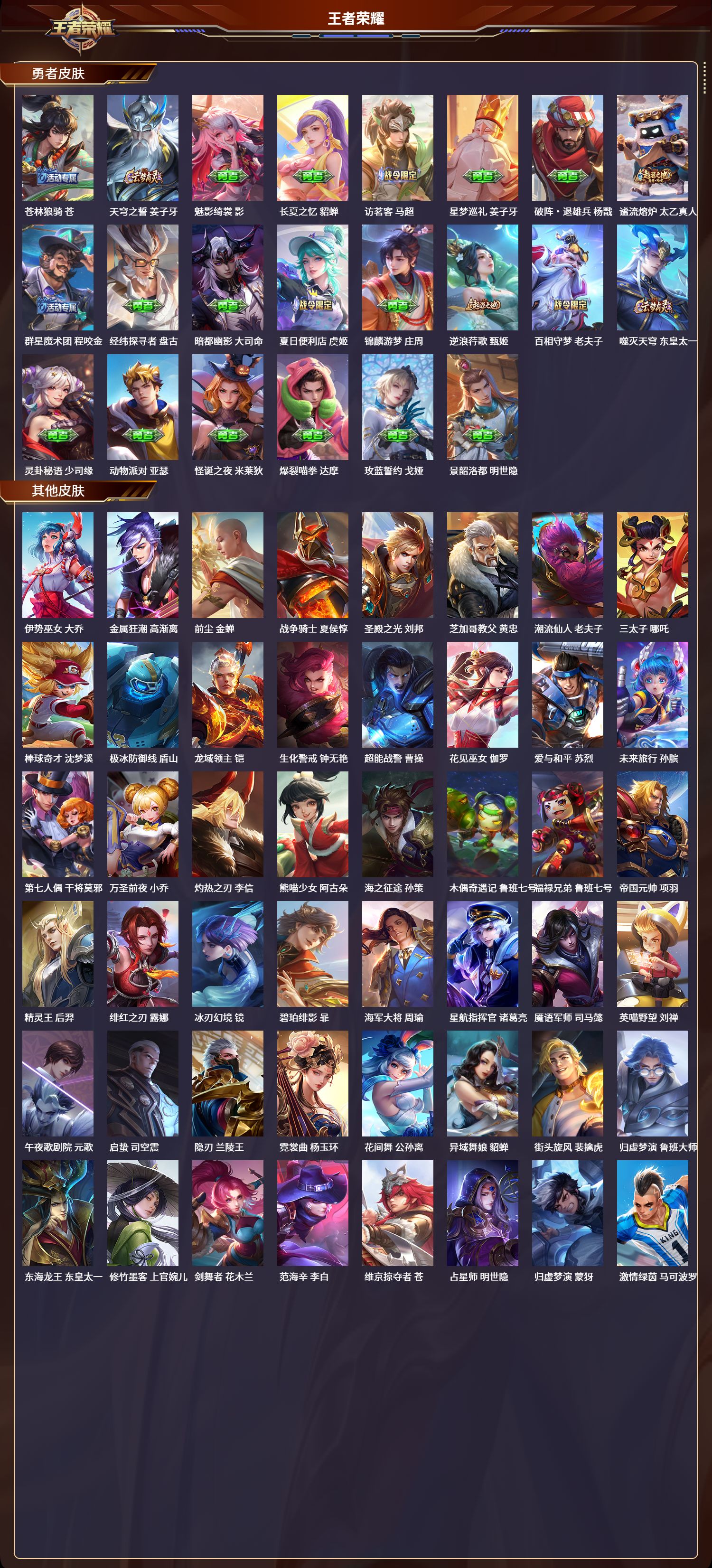 WZLX4293442王者荣耀账号详情图8