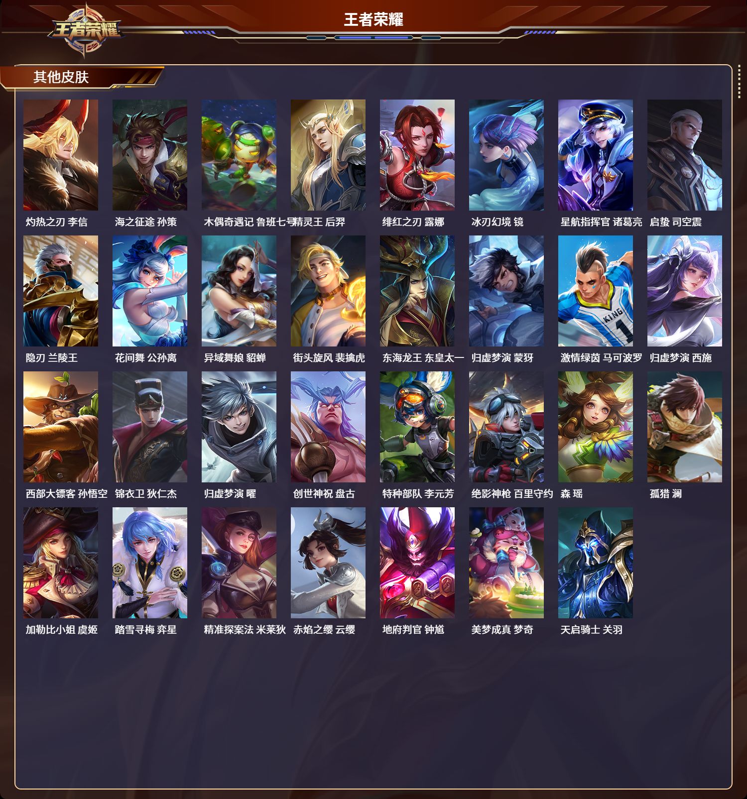 WZCMW3325249王者荣耀账号详情图4