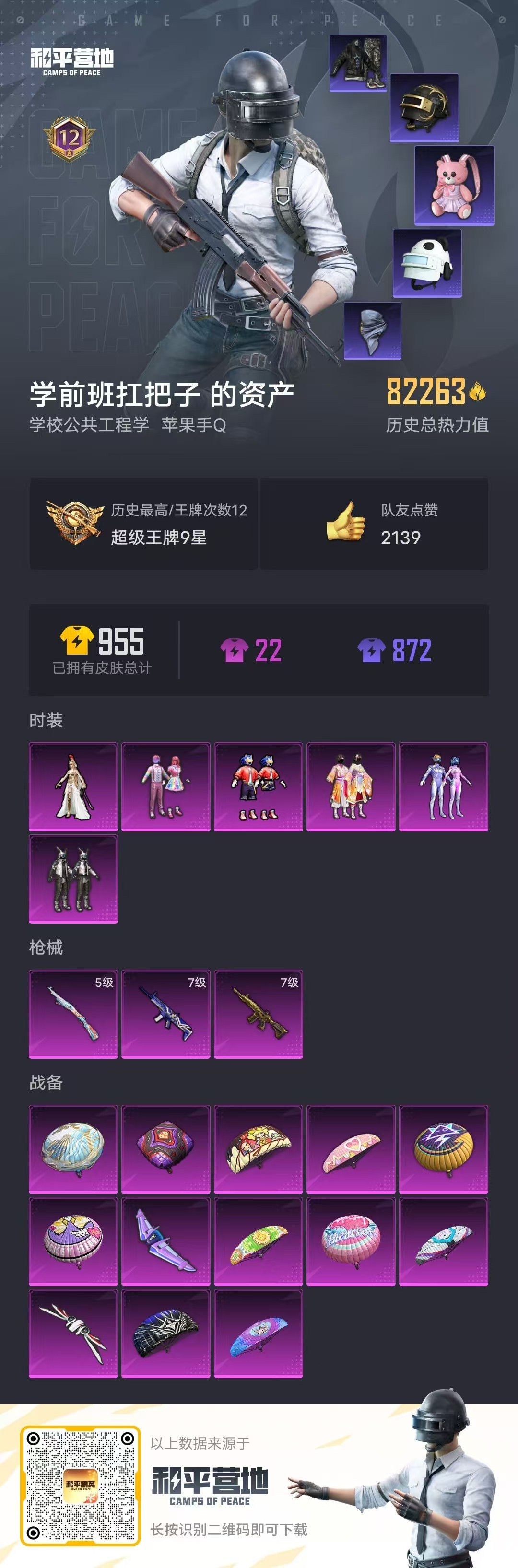 HPSJ3282446和平精英账号详情图3 HPSJ3282446和平精英账号详情图3