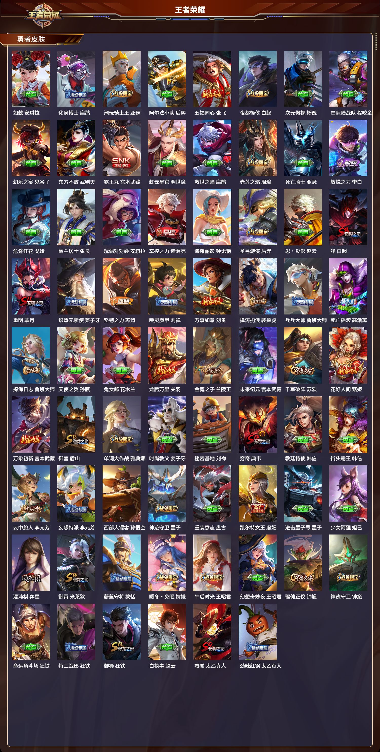 WZCMW3325278王者荣耀账号详情图6