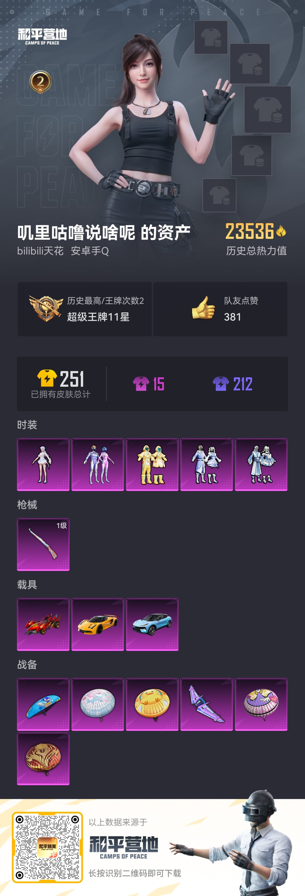 HPSJ3282778和平精英账号详情图4 HPSJ3282778和平精英账号详情图4