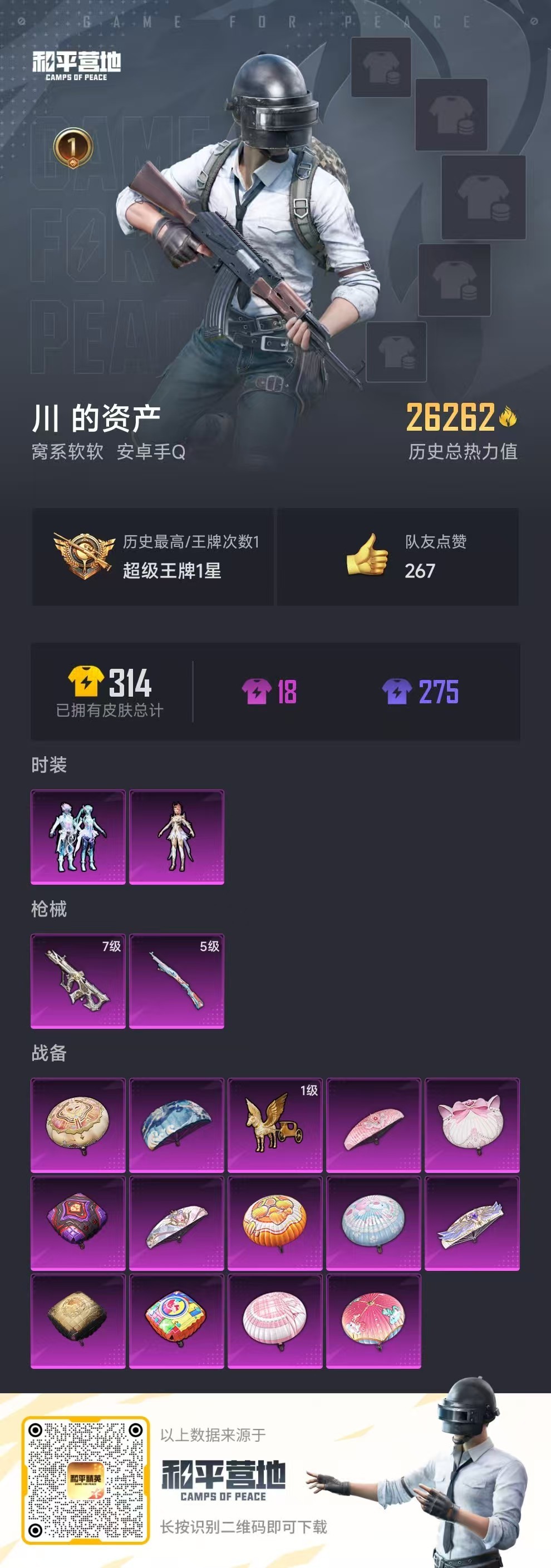 HPSJ3282640和平精英账号详情图3 HPSJ3282640和平精英账号详情图3