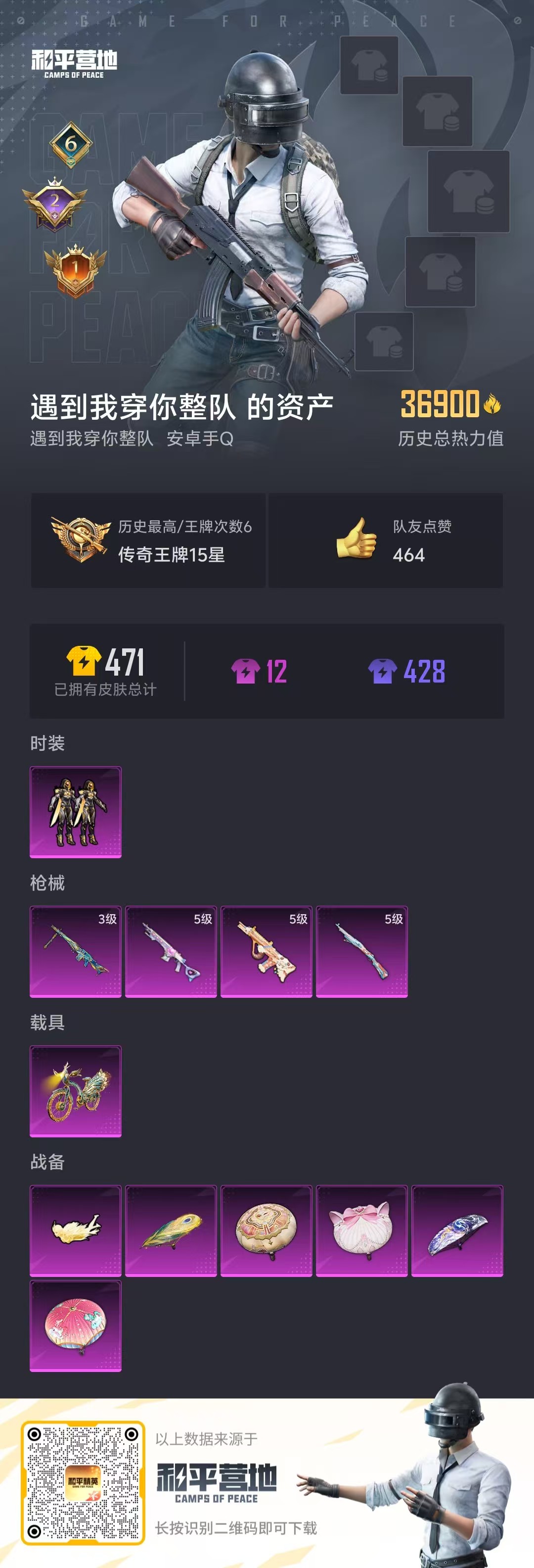 HPSJ3283359和平精英账号详情图4 HPSJ3283359和平精英账号详情图4