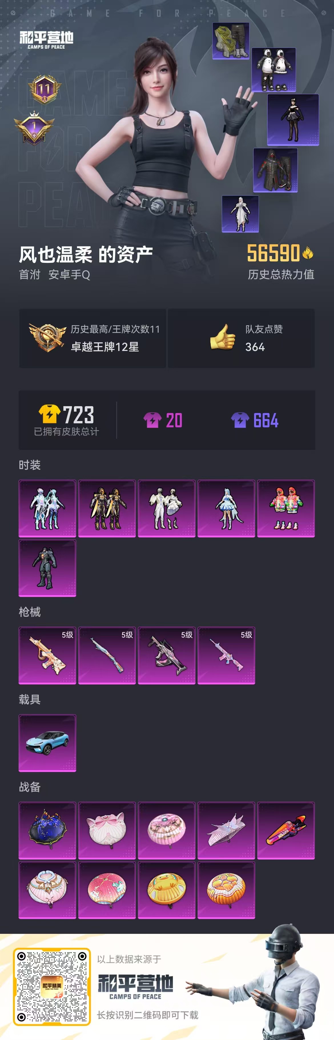 HPSJ3283513和平精英账号详情图3 HPSJ3283513和平精英账号详情图3