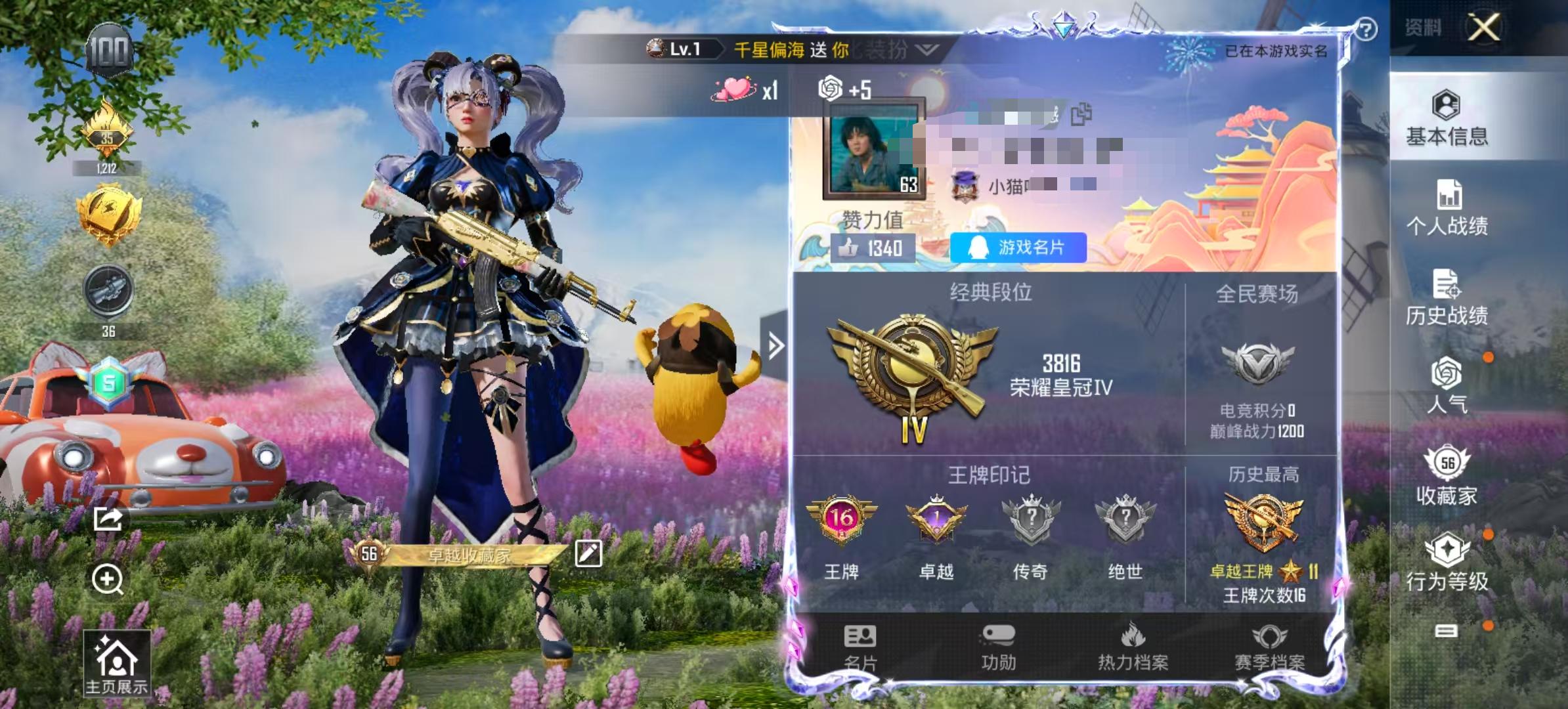 HPSJ3283807和平精英账号详情图3 HPSJ3283807和平精英账号详情图3