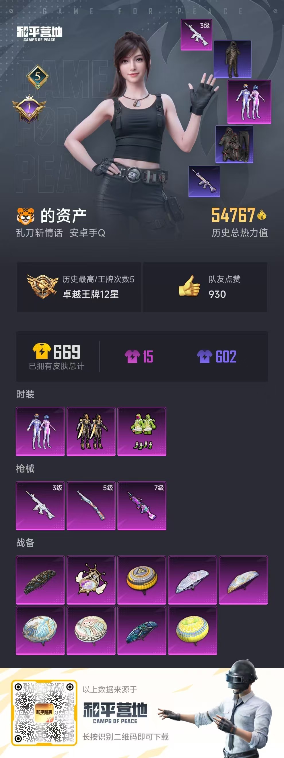 HPSJ3277135和平精英账号详情图3 HPSJ3277135和平精英账号详情图3