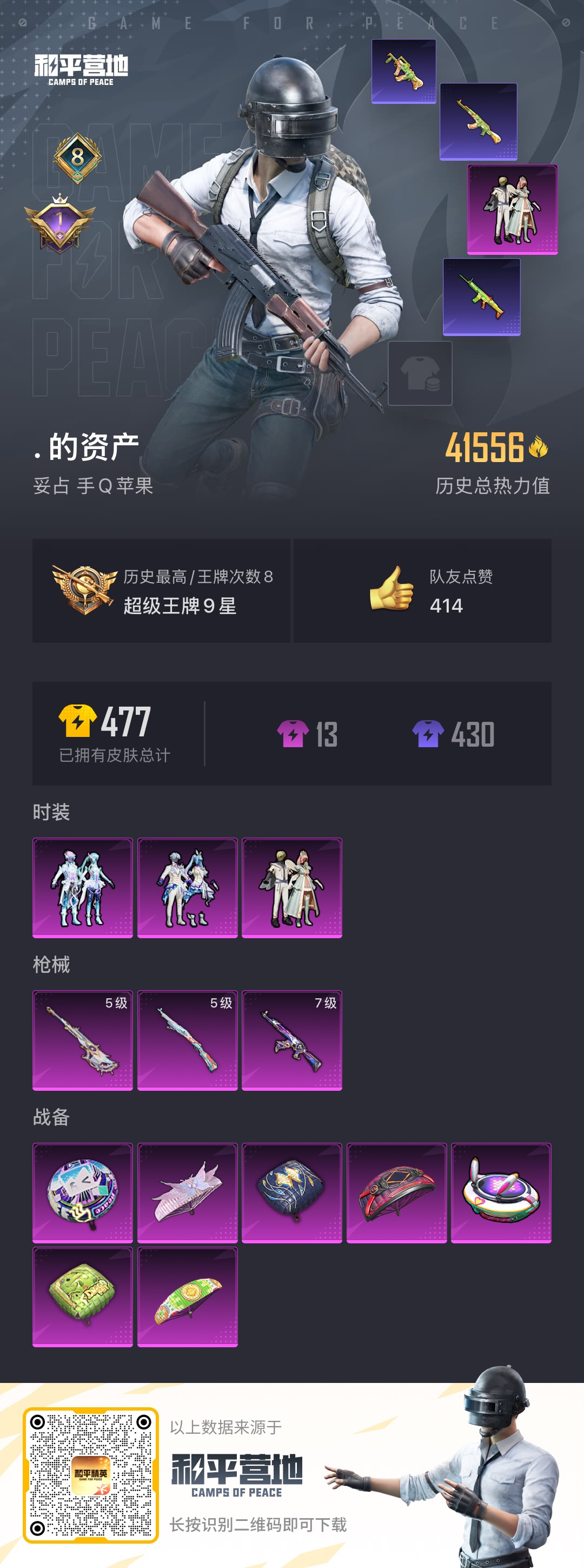 HPSJ3284170和平精英账号详情图3 HPSJ3284170和平精英账号详情图3