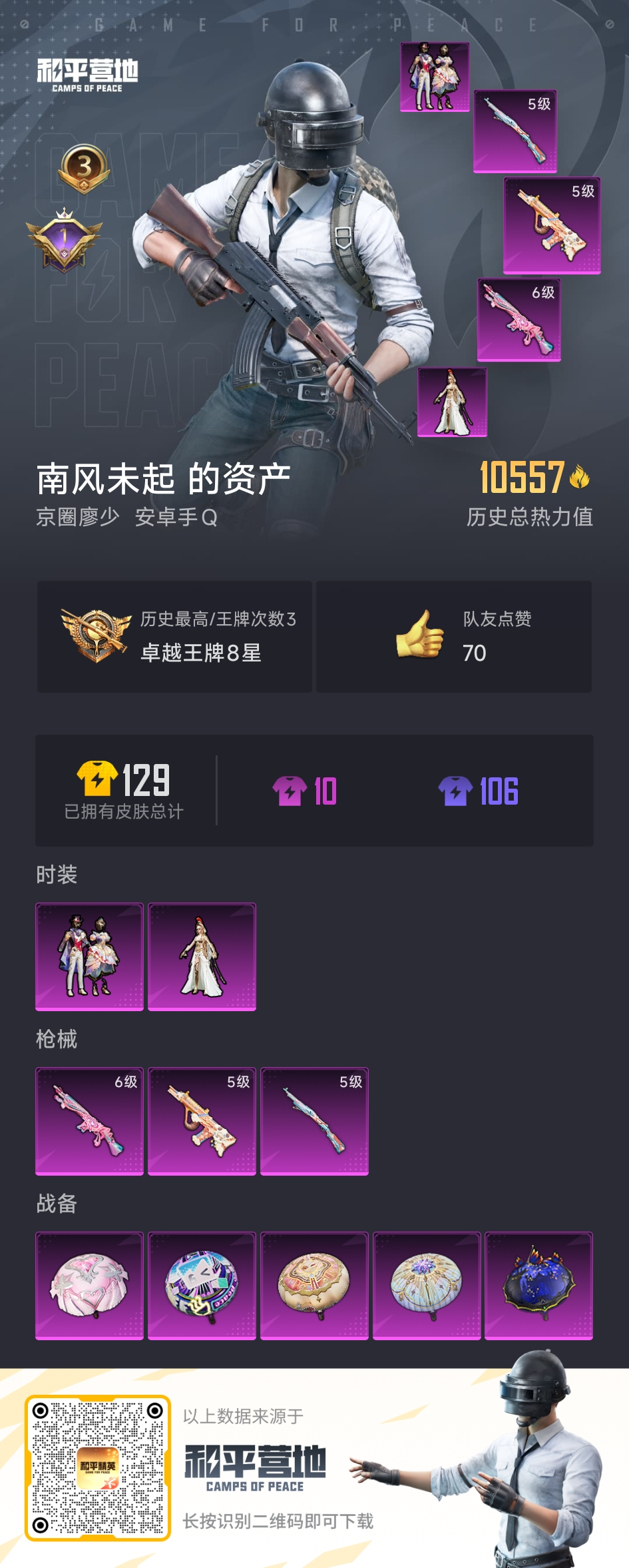 HPSJ3284451和平精英账号详情图4 HPSJ3284451和平精英账号详情图4