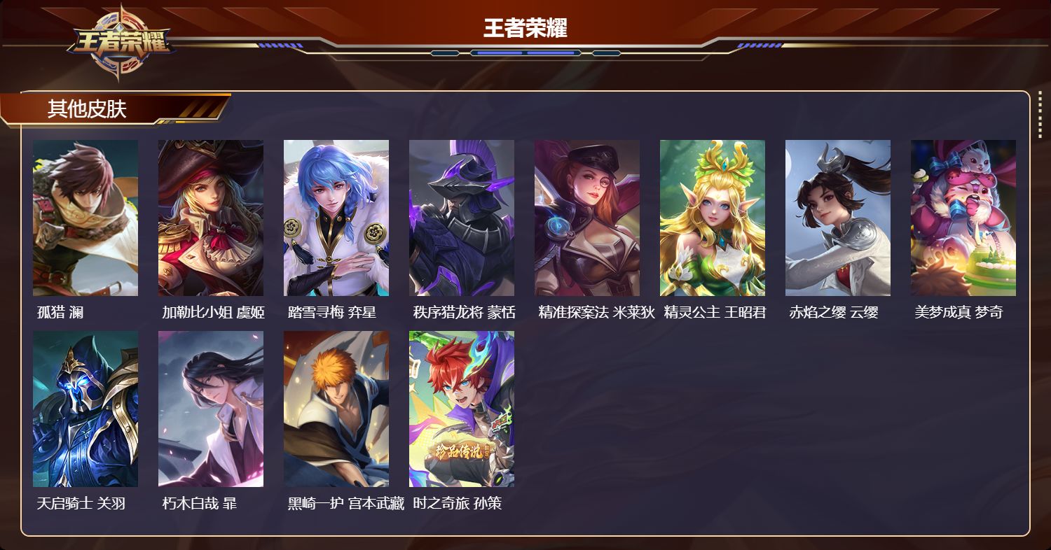 WZCMW3201631王者荣耀账号详情图13 WZCMW3201631王者荣耀账号详情图13