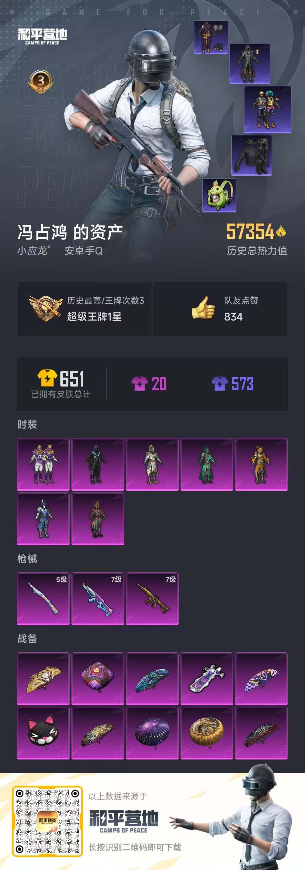 HPSJ3284134和平精英账号详情图2 HPSJ3284134和平精英账号详情图2