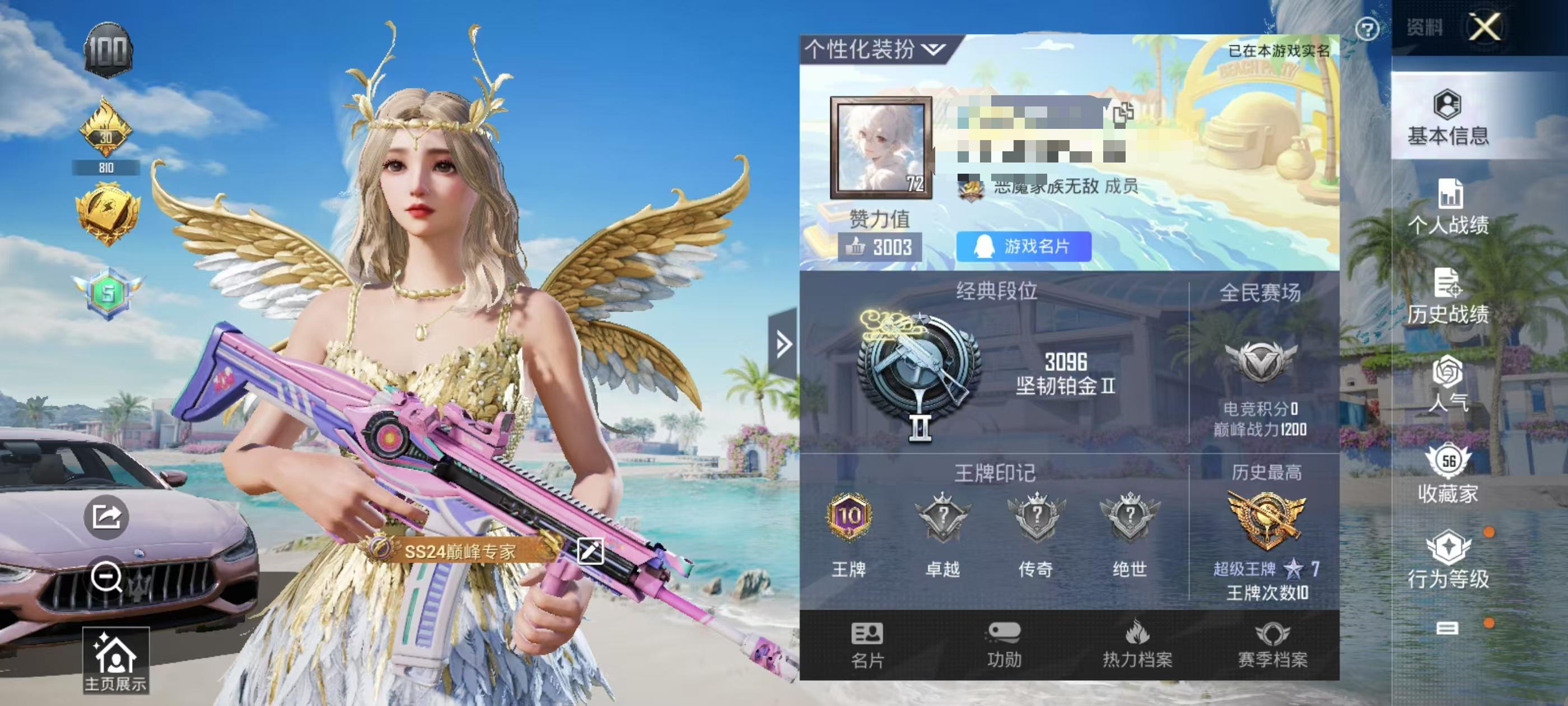 HPSJ3284423和平精英账号详情图2 HPSJ3284423和平精英账号详情图2