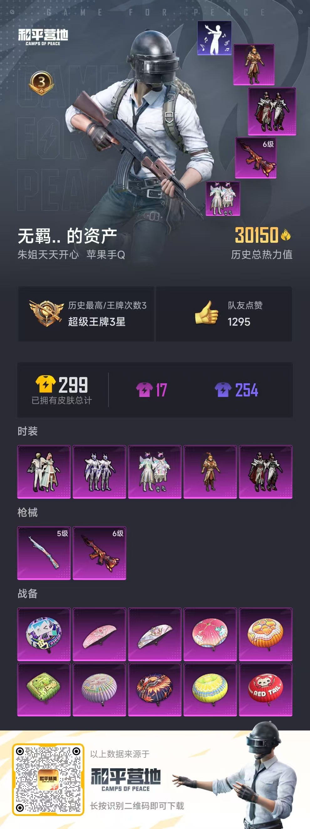 HPSJ3285203和平精英账号详情图3 HPSJ3285203和平精英账号详情图3