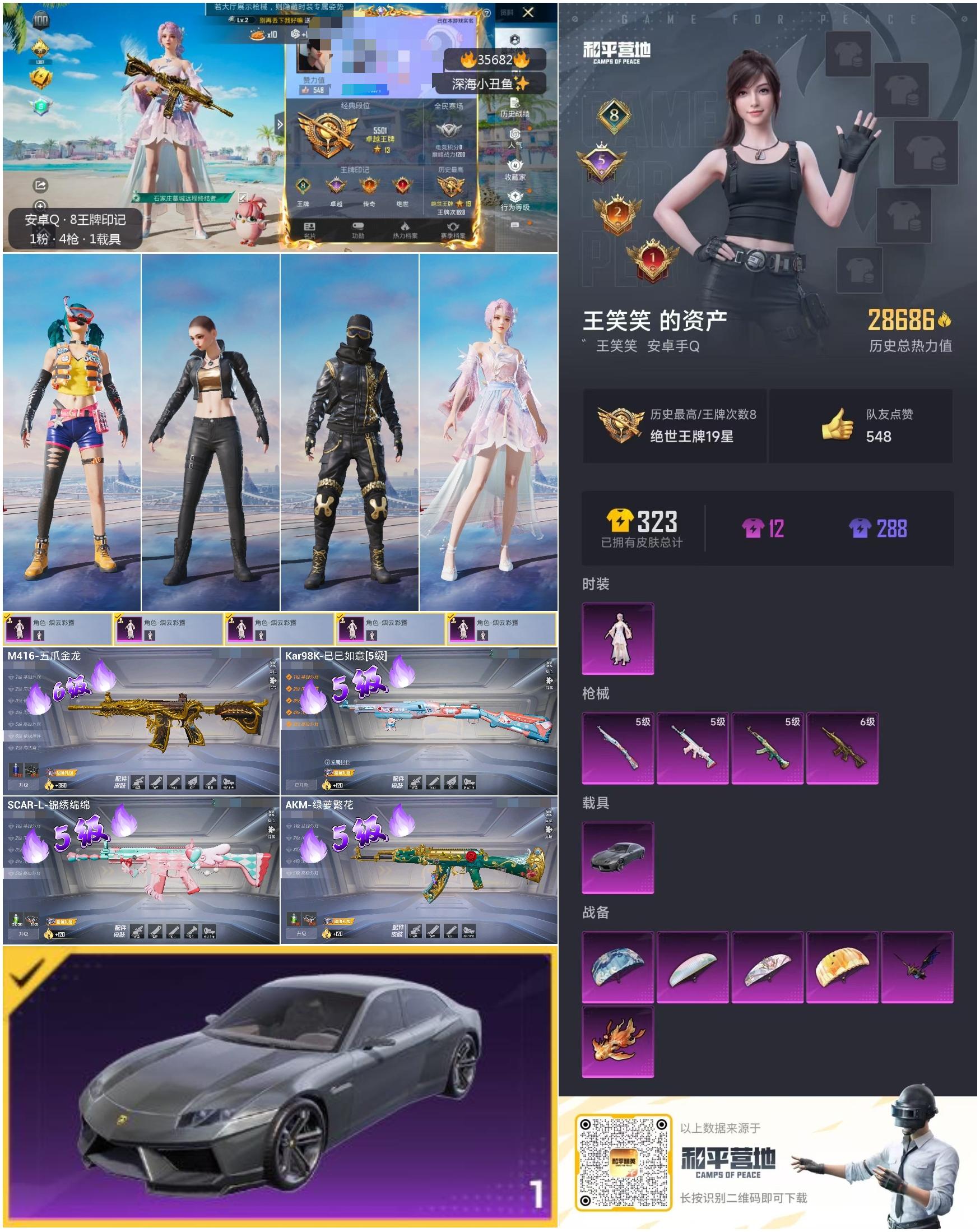 HPSJ3284376和平精英账号详情图3 HPSJ3284376和平精英账号详情图3