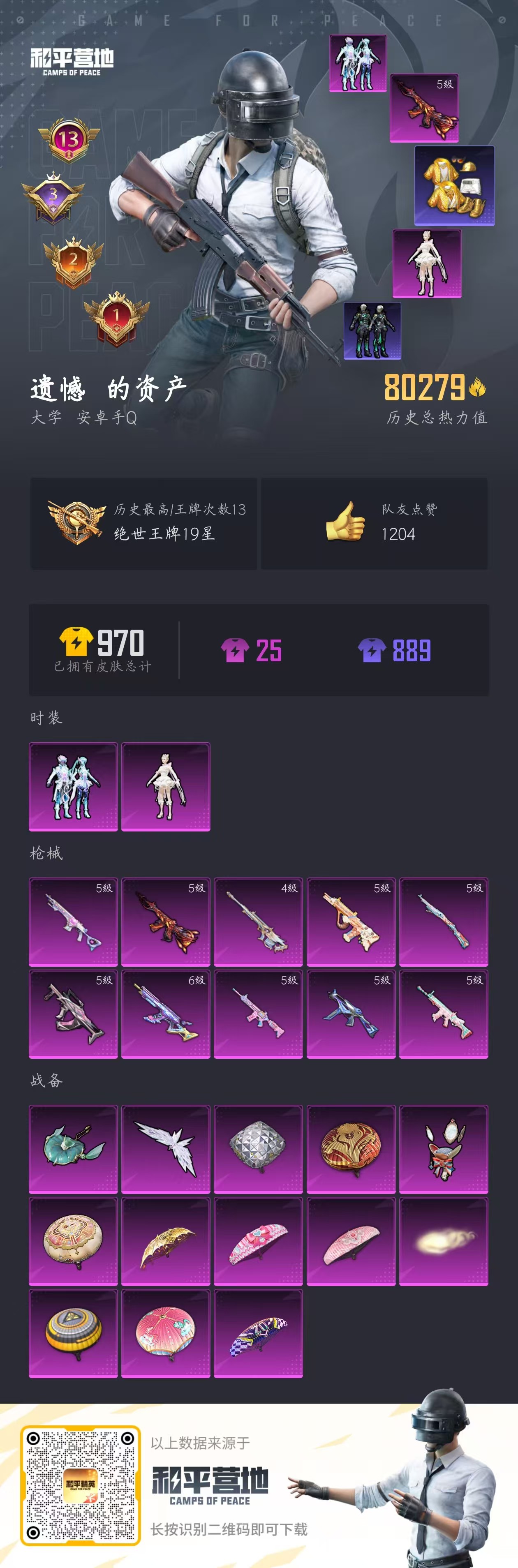 HPYHW3285738和平精英账号详情图9 HPYHW3285738和平精英账号详情图9