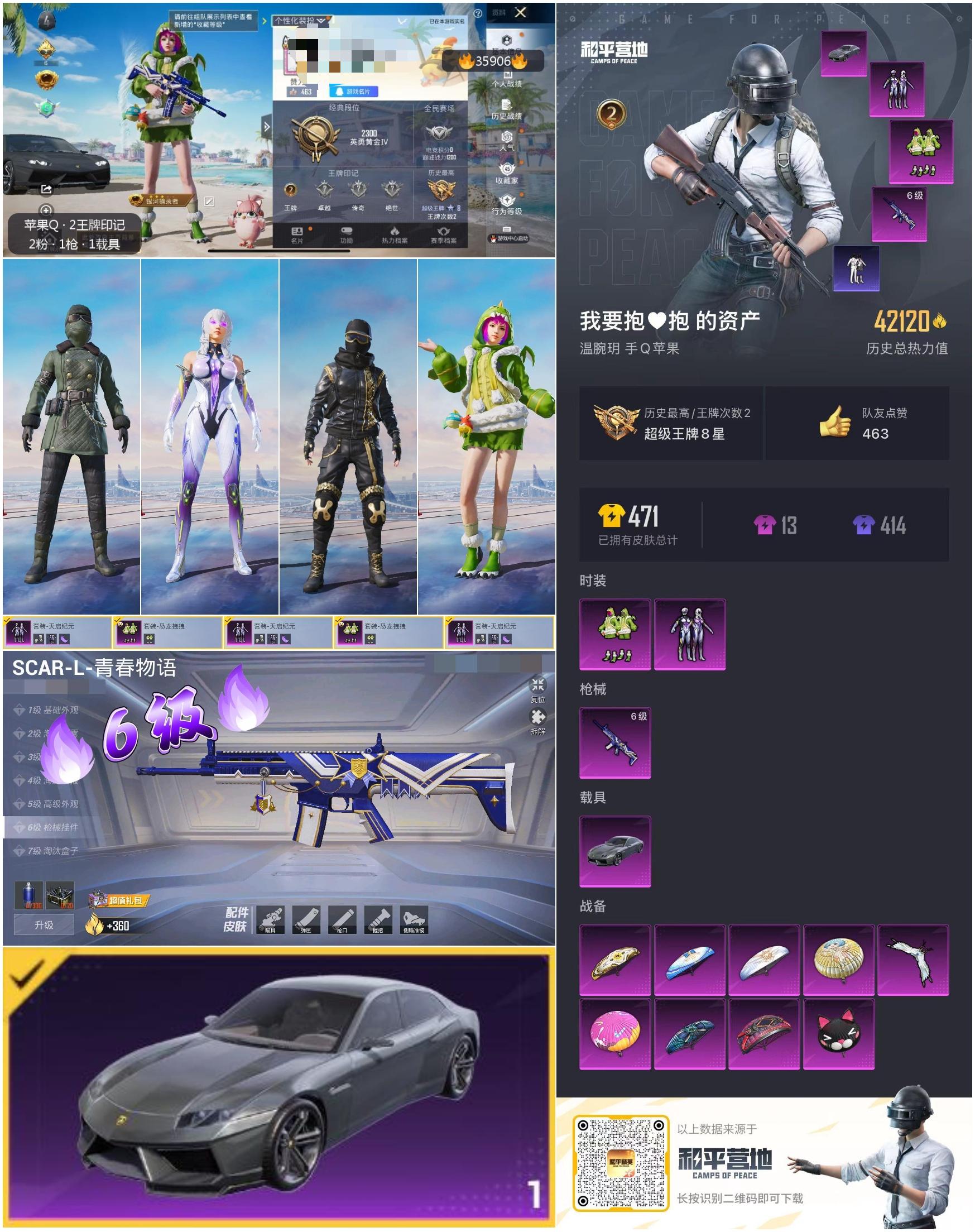 HPSJ3285793和平精英账号详情图4 HPSJ3285793和平精英账号详情图4