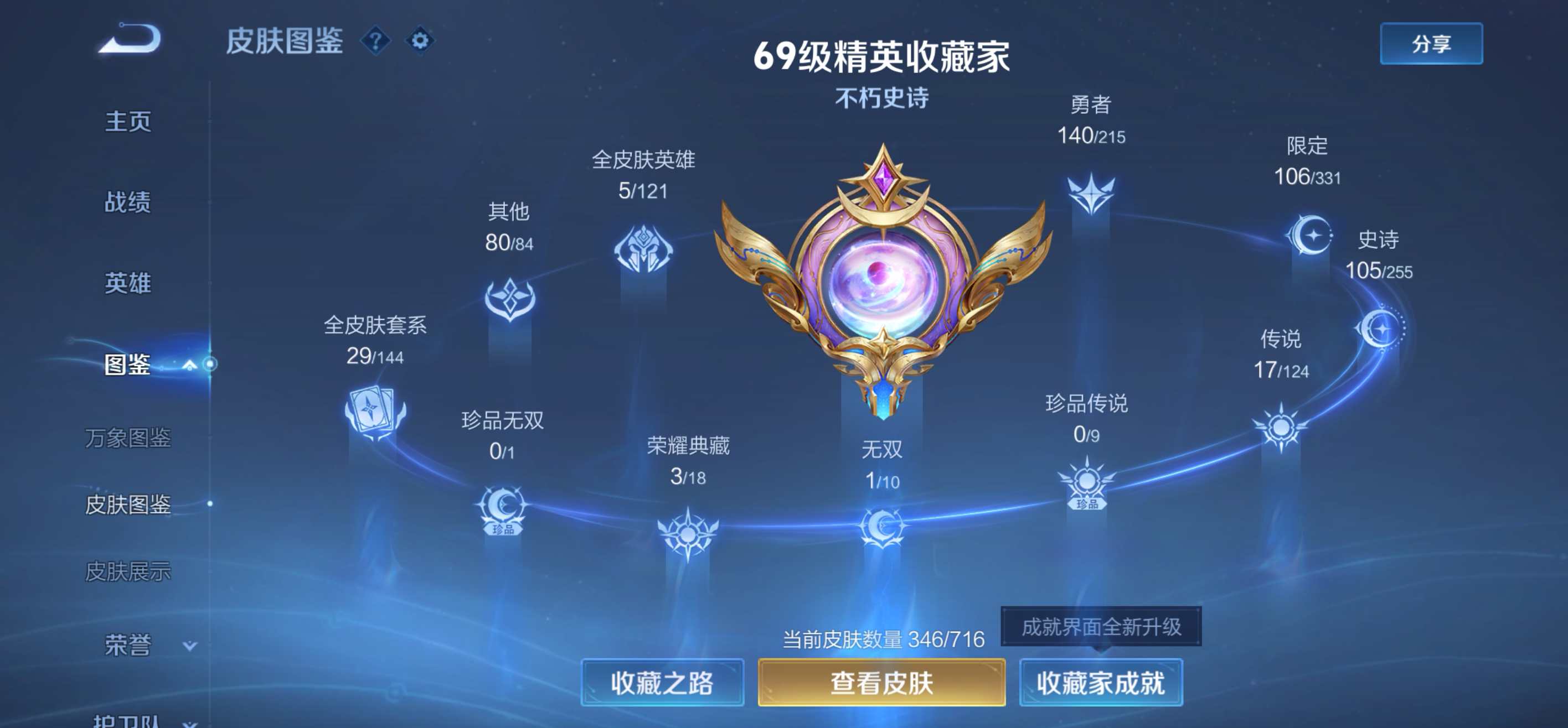 WZCMW3205129王者荣耀账号详情图5 WZCMW3205129王者荣耀账号详情图5
