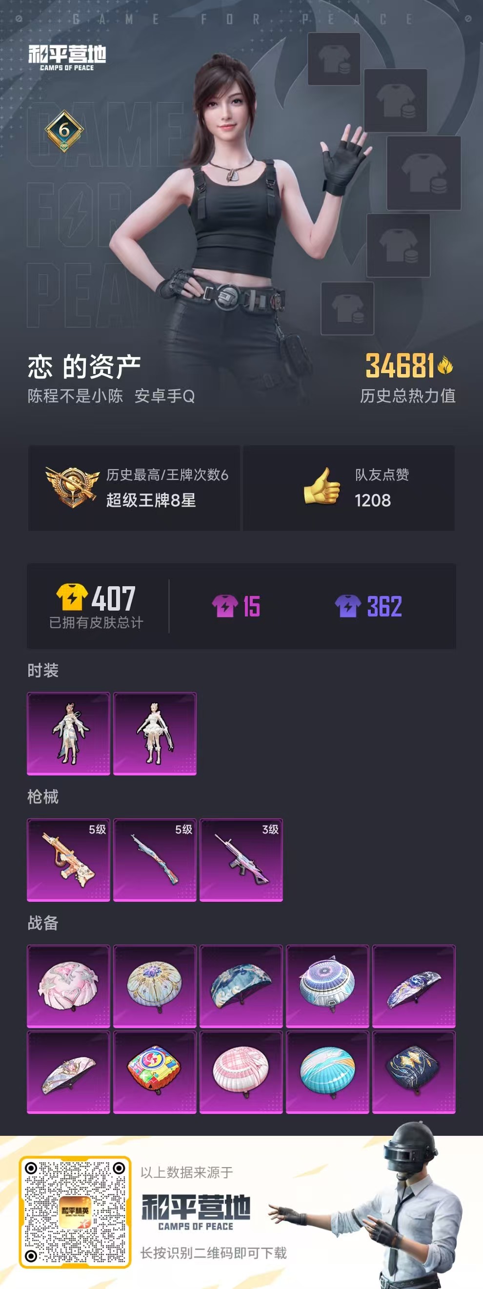 HPSJ3286146和平精英账号详情图3 HPSJ3286146和平精英账号详情图3