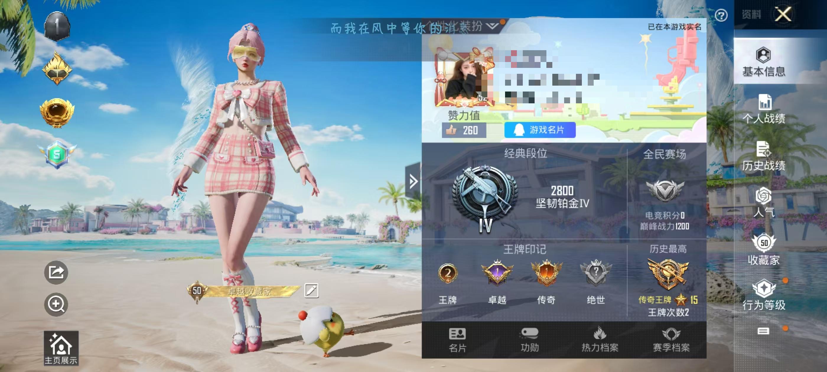 HPSJ3286243和平精英账号详情图2 HPSJ3286243和平精英账号详情图2