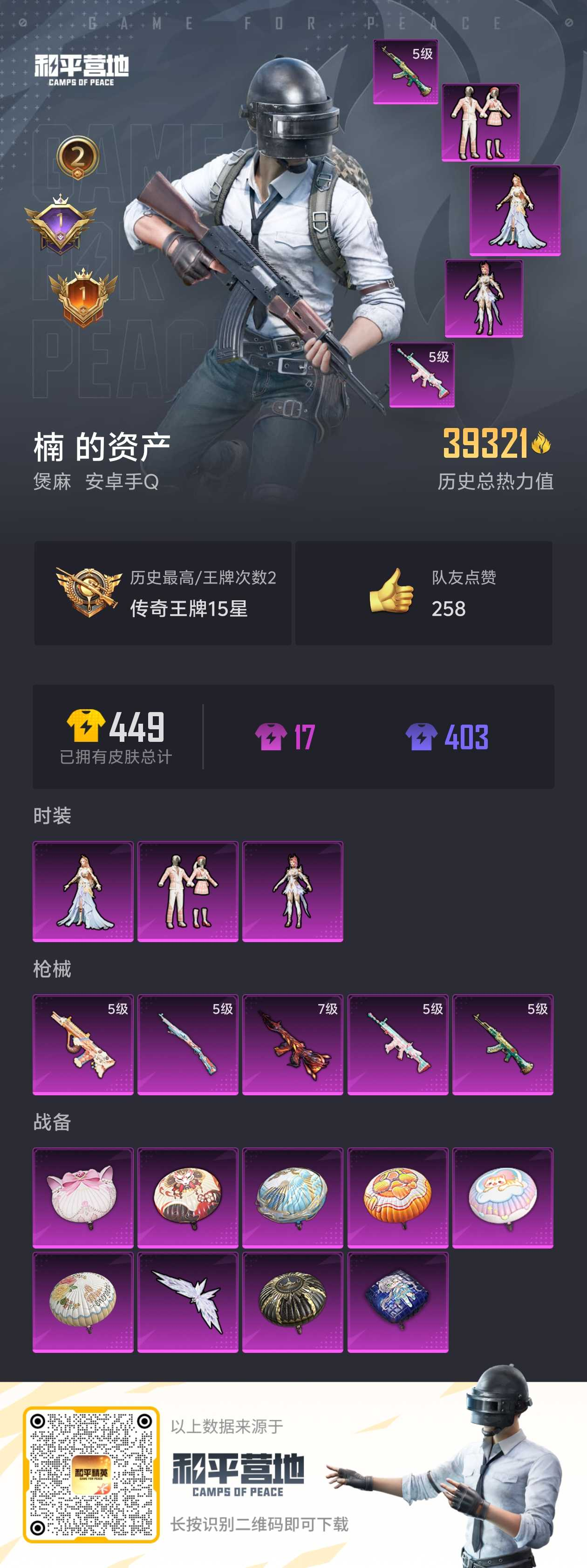 HPSJ3286243和平精英账号详情图4 HPSJ3286243和平精英账号详情图4