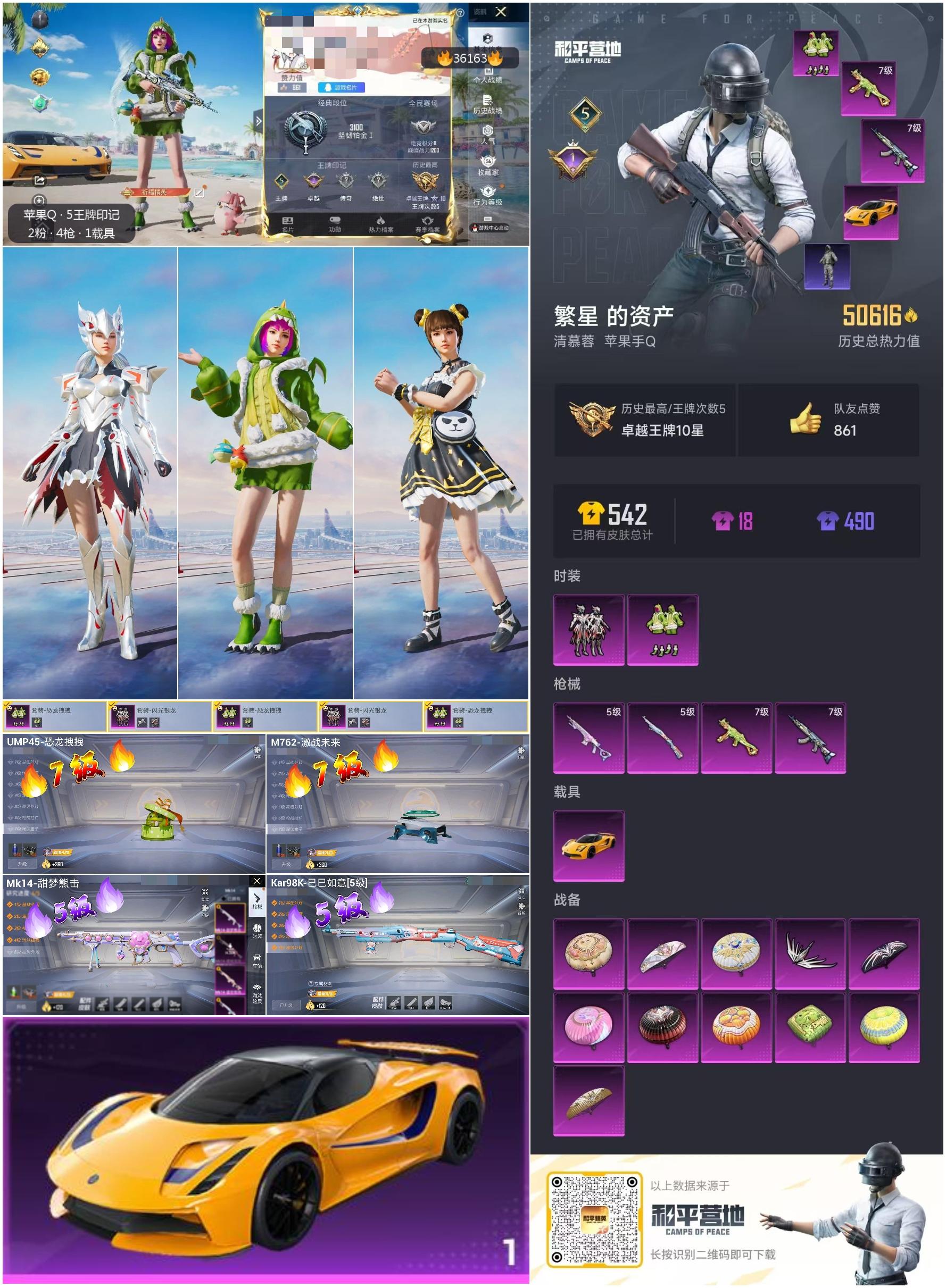 HPSJ3287231和平精英账号详情图4 HPSJ3287231和平精英账号详情图4