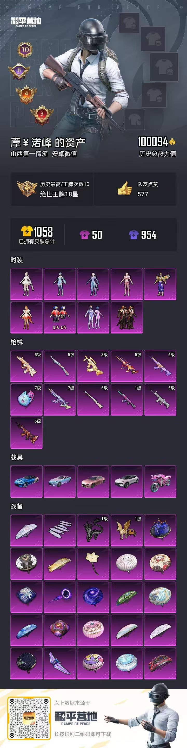 HPYHW3288793和平精英账号详情图9