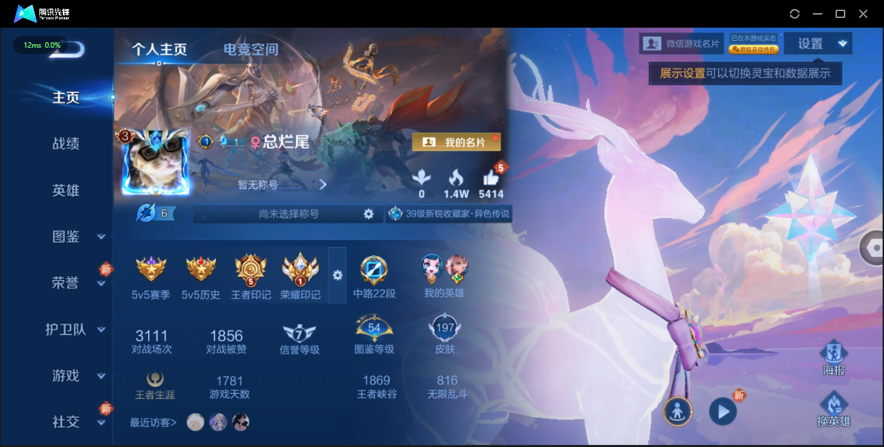 WZQM3371388王者荣耀账号详情图2