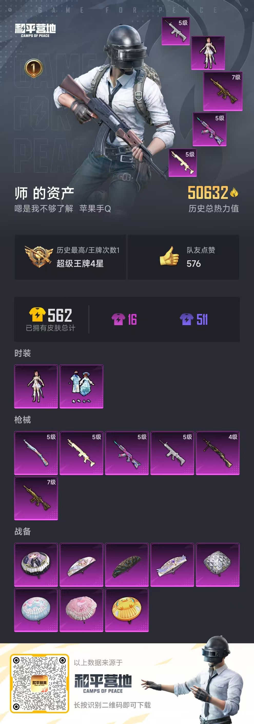 HPSJ3287234和平精英账号详情图3 HPSJ3287234和平精英账号详情图3
