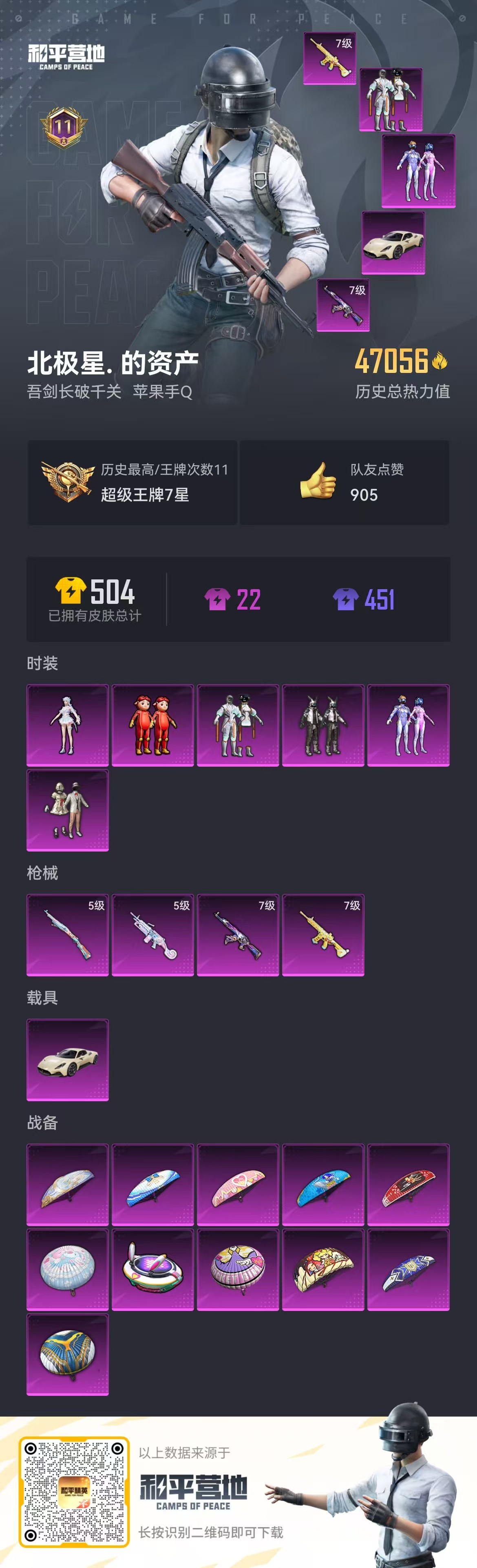 HPSJ3287304和平精英账号详情图3 HPSJ3287304和平精英账号详情图3