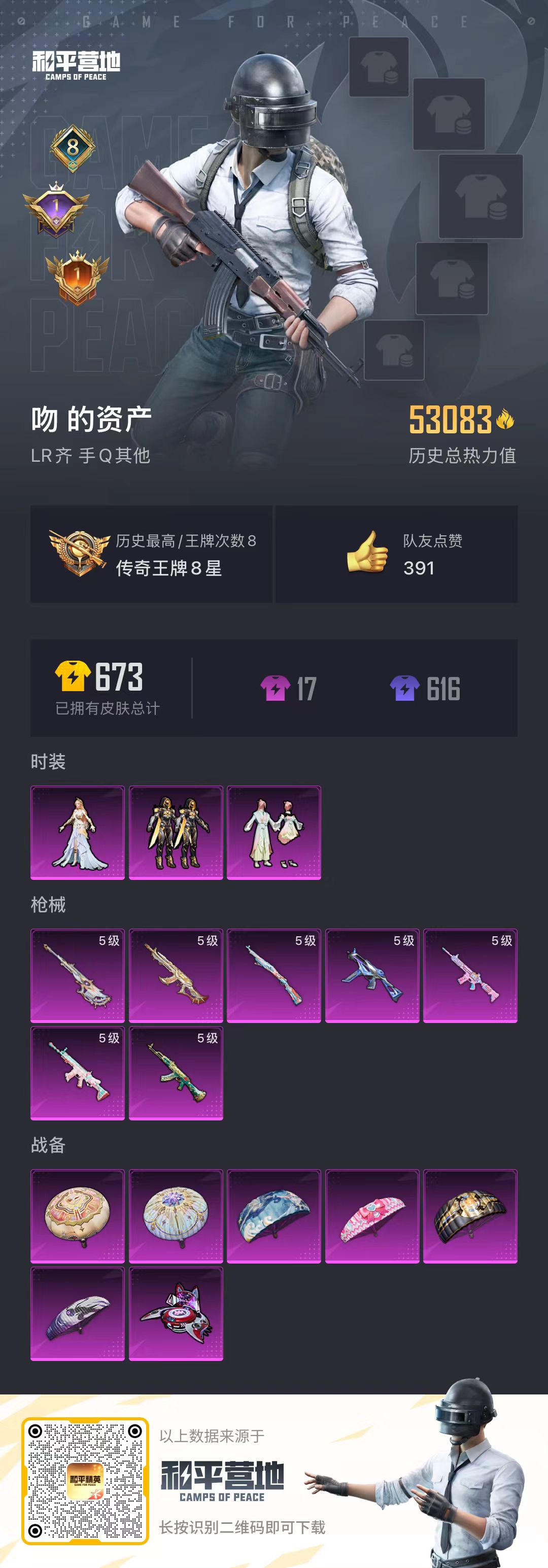 HPSJ3288426和平精英账号详情图3 HPSJ3288426和平精英账号详情图3