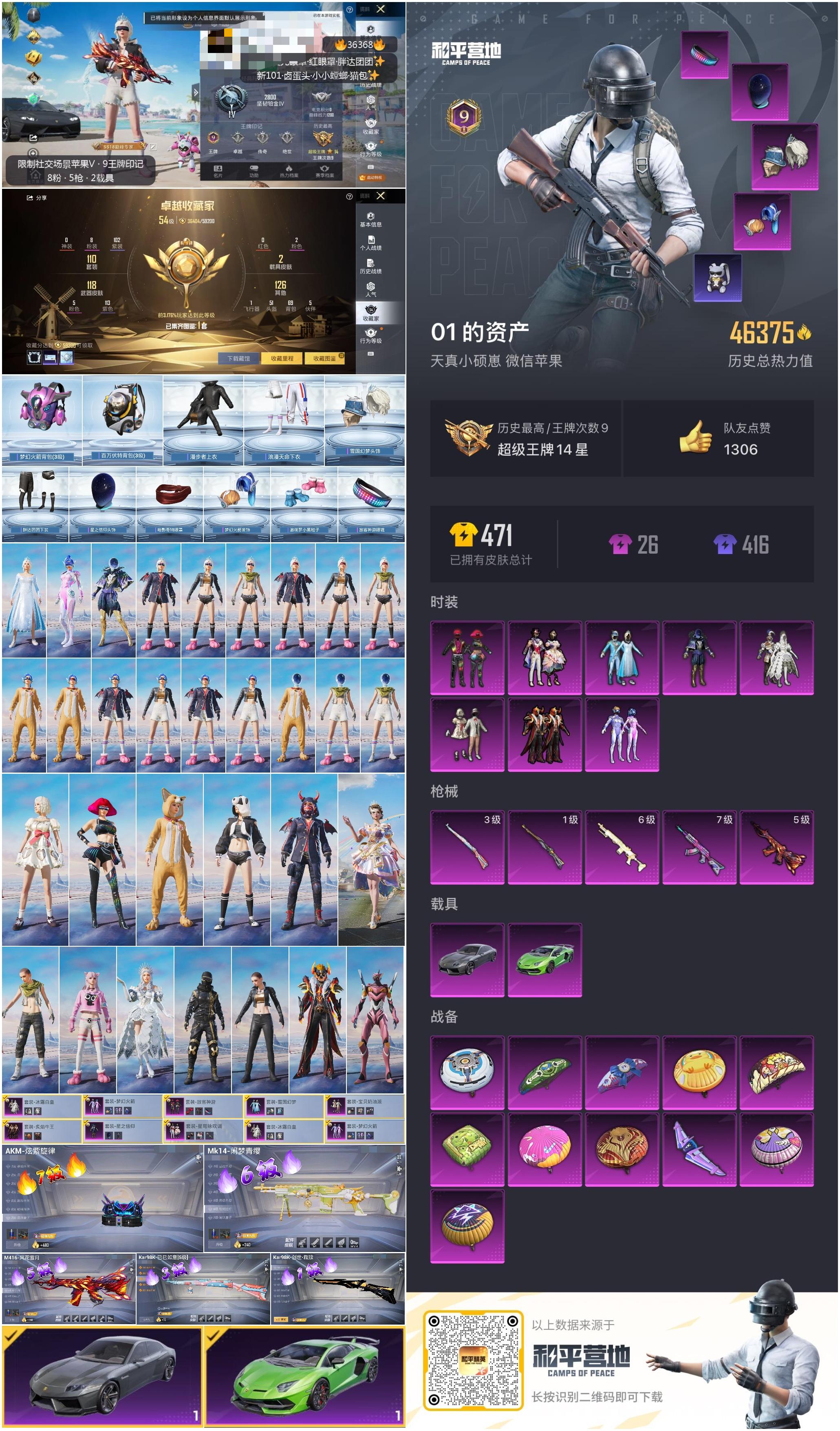 HPSJ3288894和平精英账号详情图5