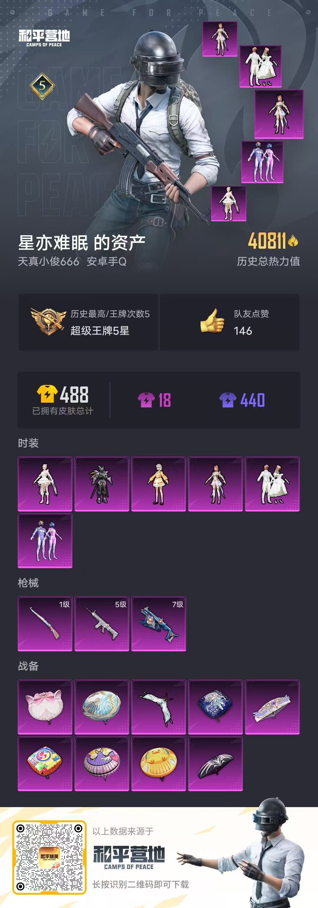 HPSJ3288862和平精英账号详情图3 HPSJ3288862和平精英账号详情图3
