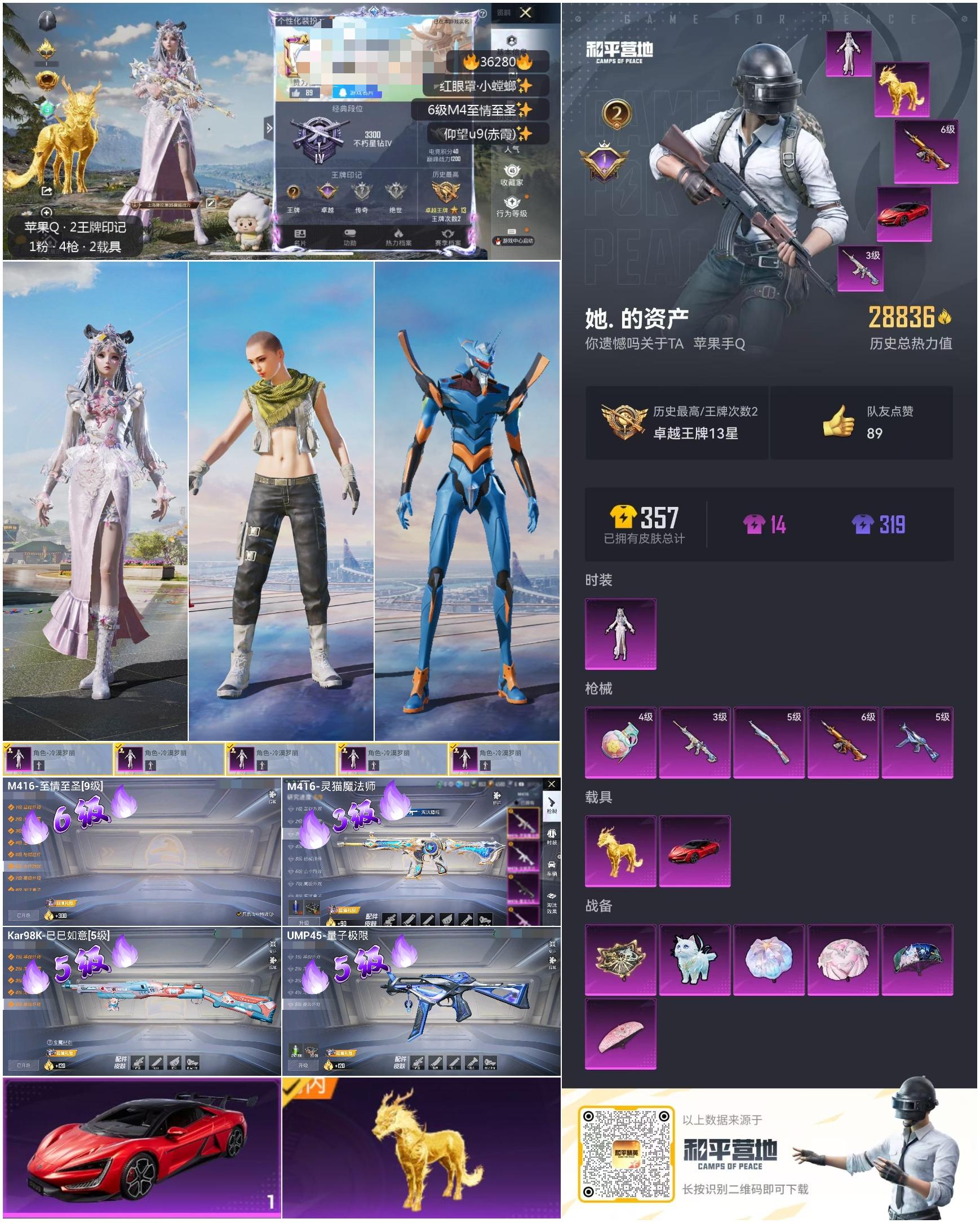 HPSJ3288767和平精英账号详情图4