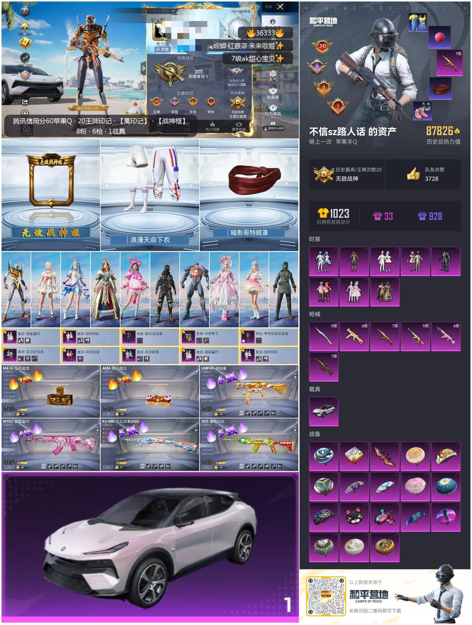 HPSJ3289011和平精英账号详情图3 HPSJ3289011和平精英账号详情图3