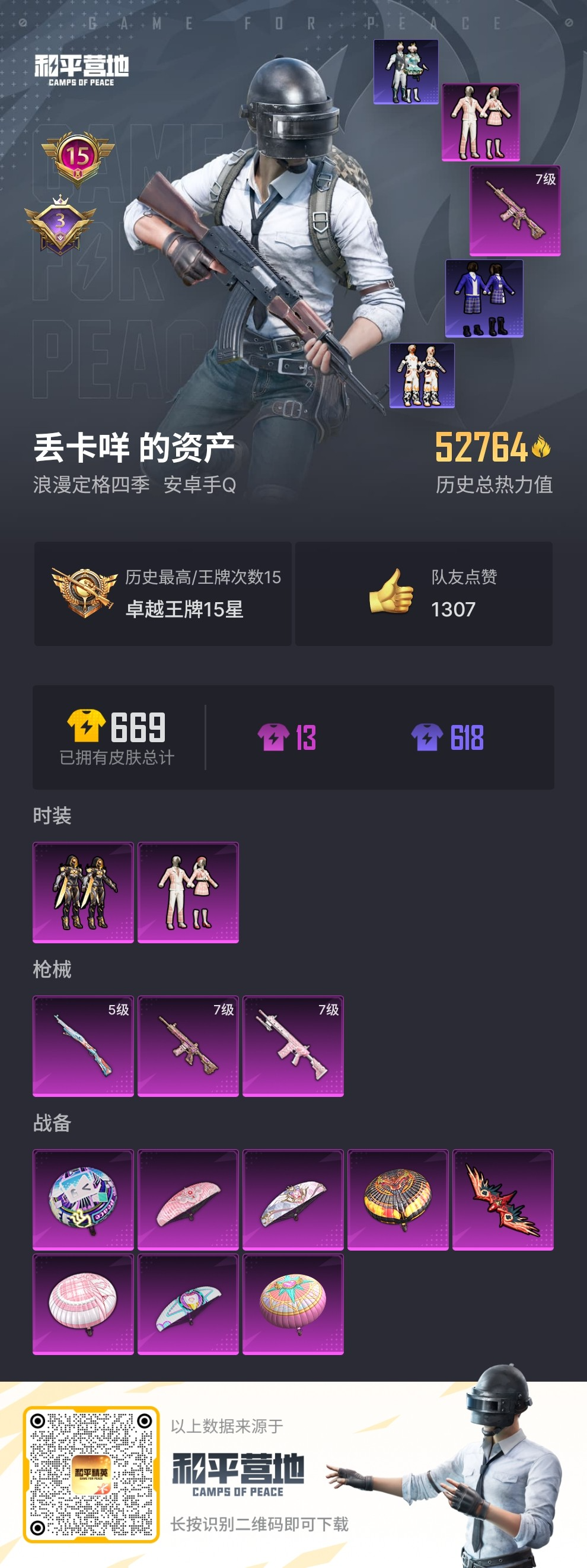 HPSJ3289961和平精英账号详情图4 HPSJ3289961和平精英账号详情图4