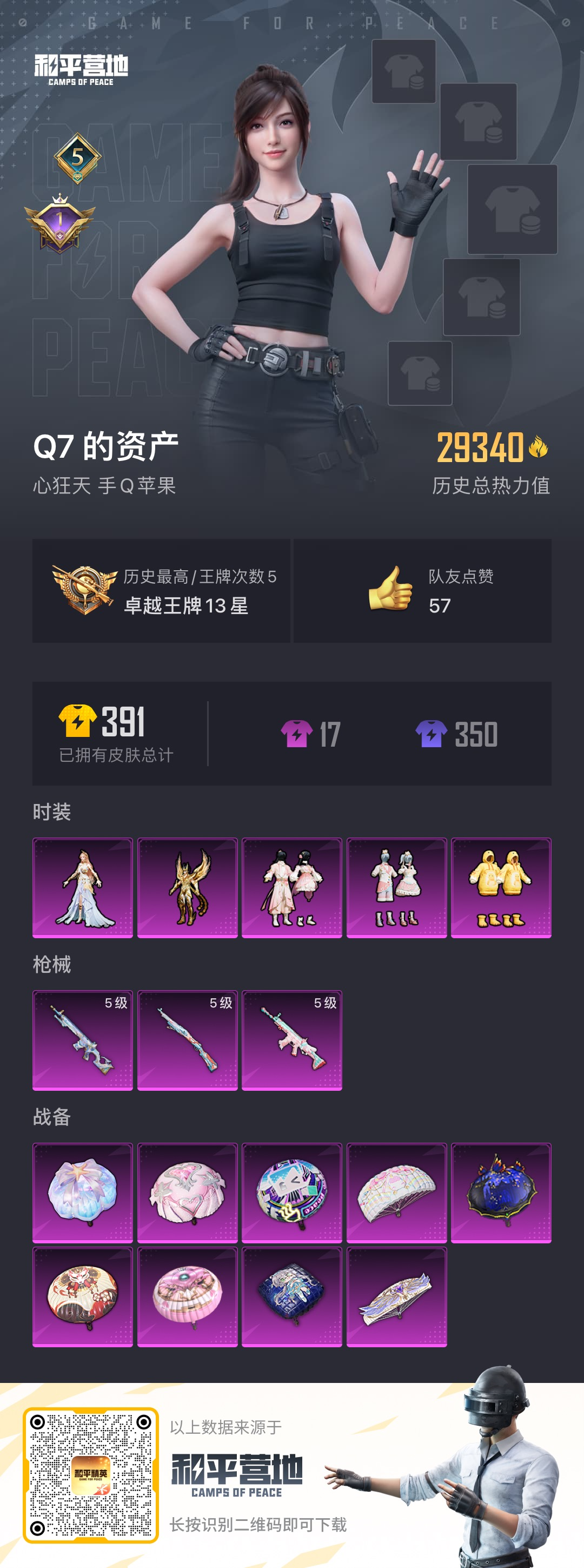 HPSJ3290091和平精英账号详情图4 HPSJ3290091和平精英账号详情图4