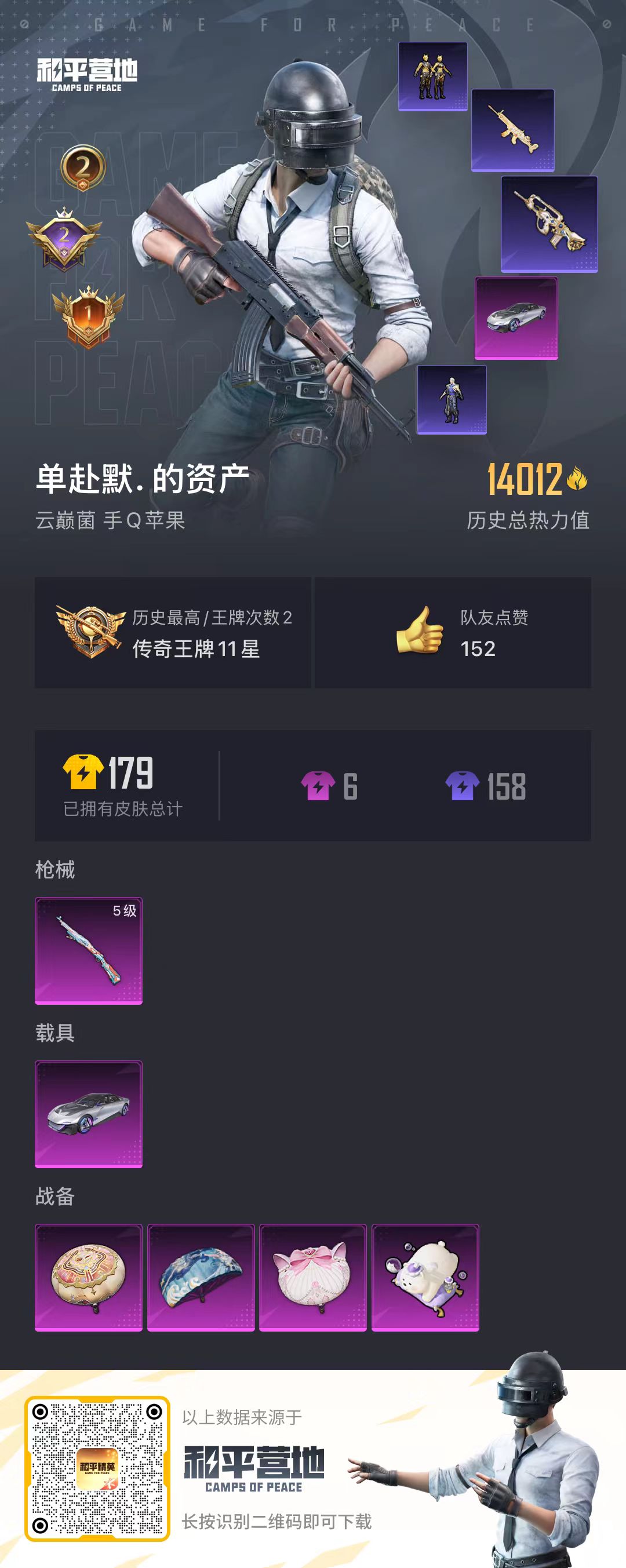 HPSJ3290071和平精英账号详情图3 HPSJ3290071和平精英账号详情图3