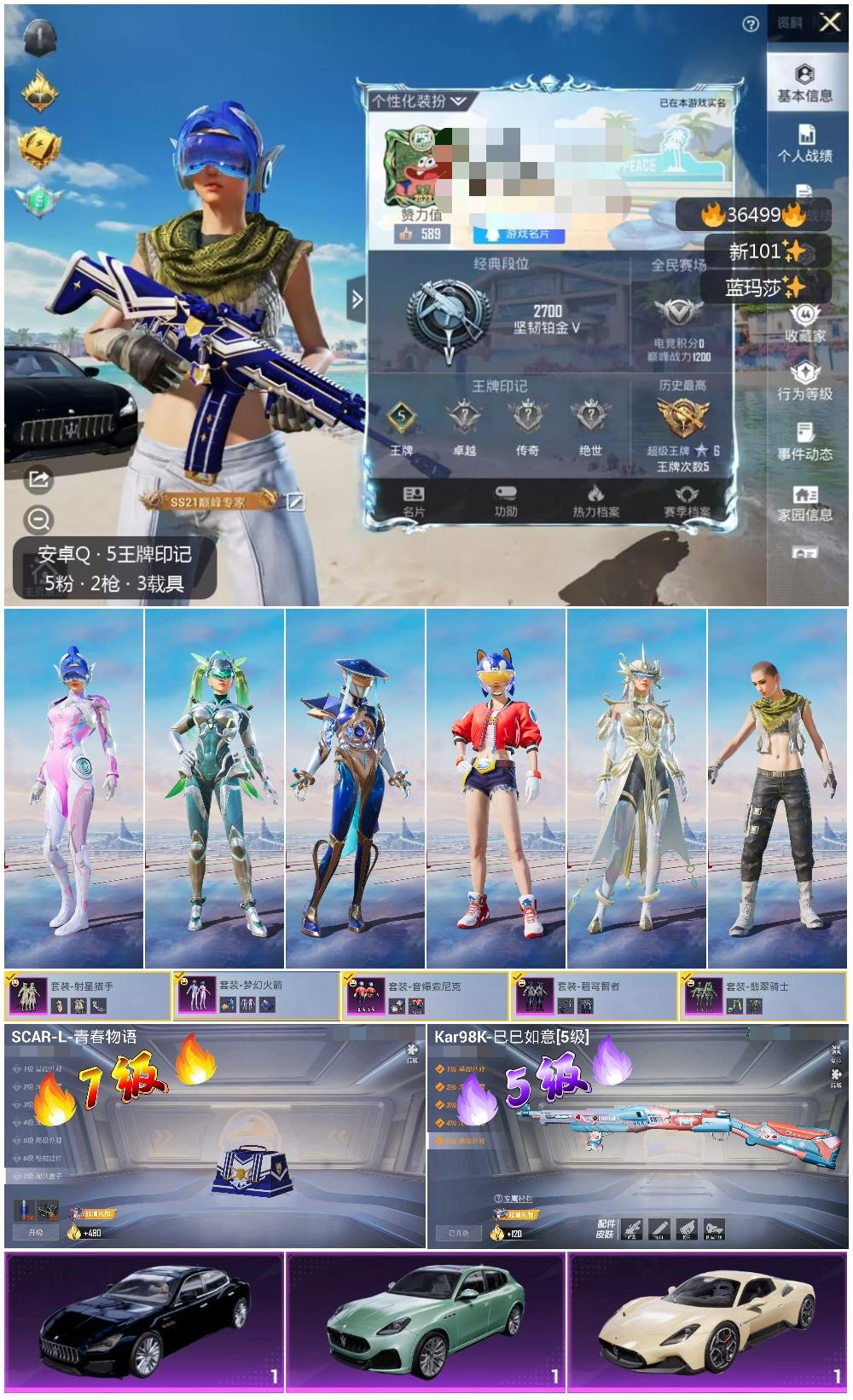 HPSJ3290099和平精英账号详情图4 HPSJ3290099和平精英账号详情图4