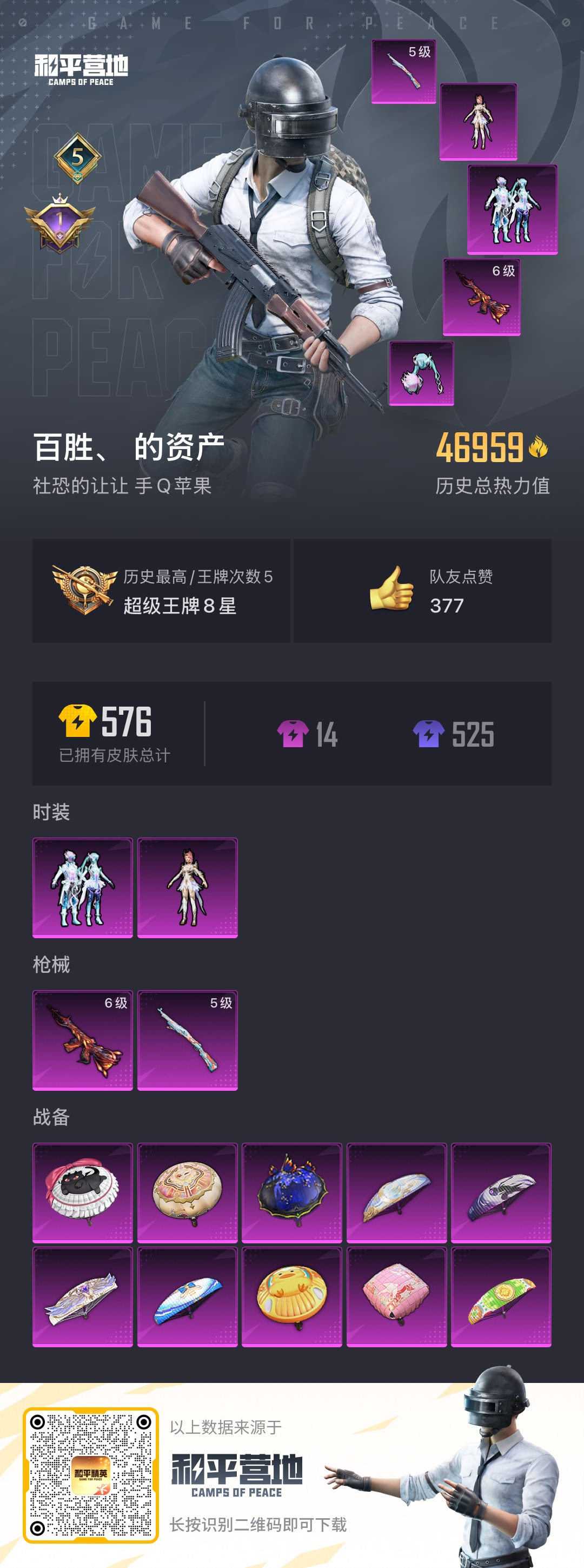 HPSJ3289907和平精英账号详情图3 HPSJ3289907和平精英账号详情图3