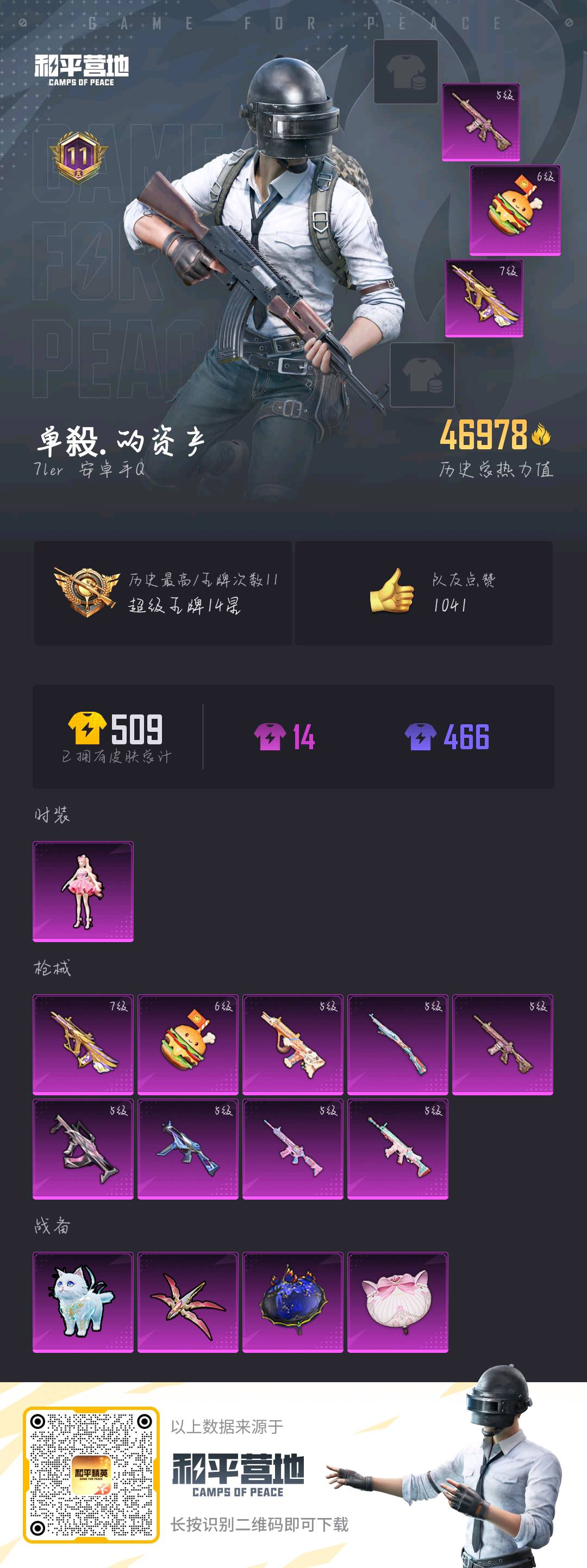 HPYHW3290059和平精英账号详情图6 HPYHW3290059和平精英账号详情图6