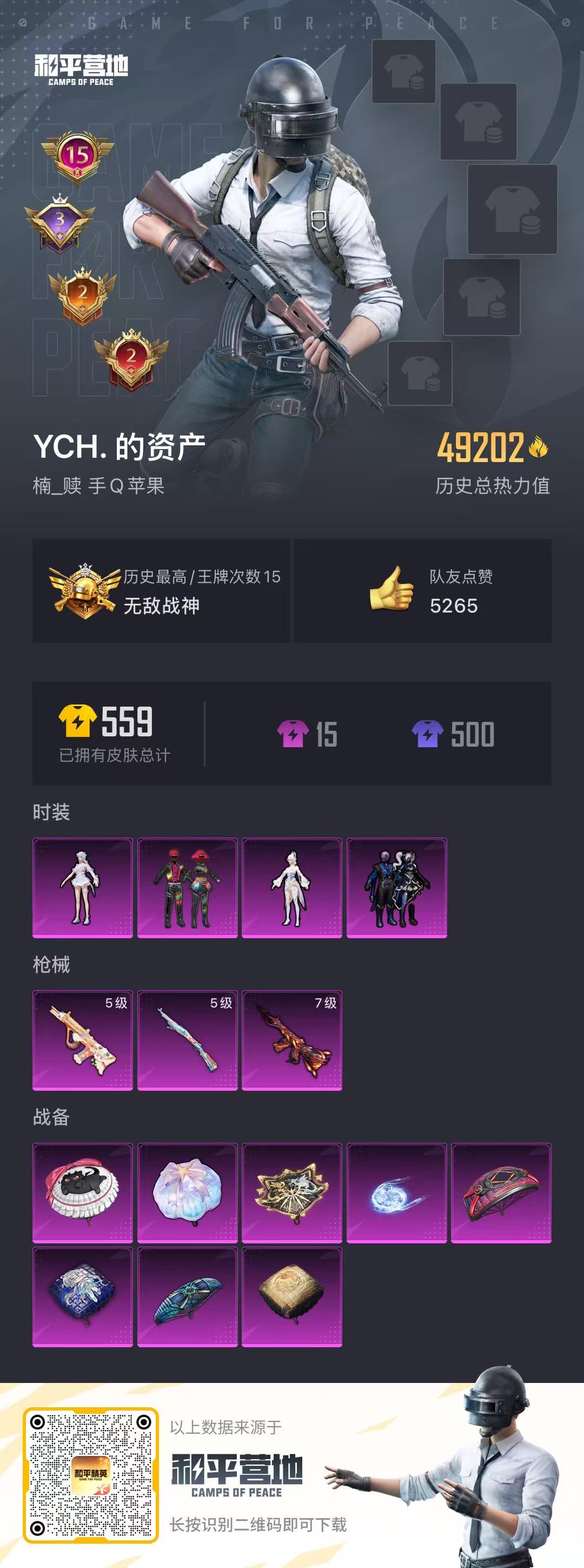 HPSJ3291138和平精英账号详情图3 HPSJ3291138和平精英账号详情图3