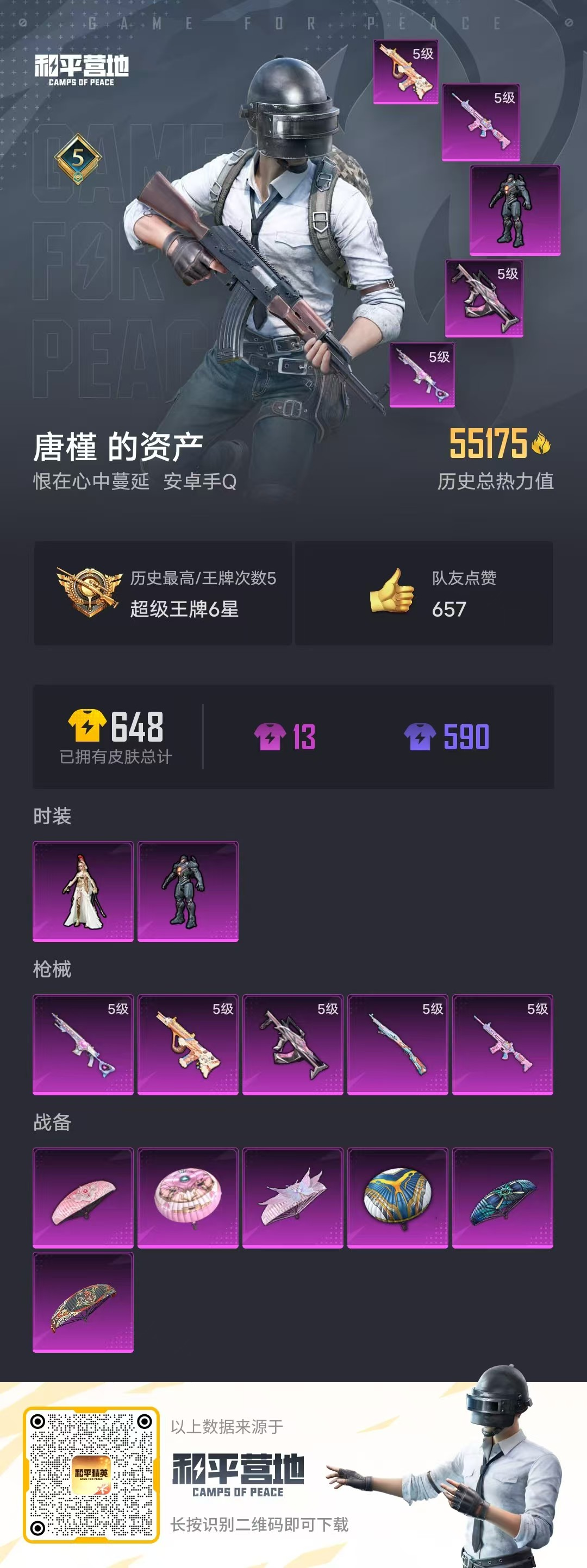 HPSJ3290083和平精英账号详情图4 HPSJ3290083和平精英账号详情图4