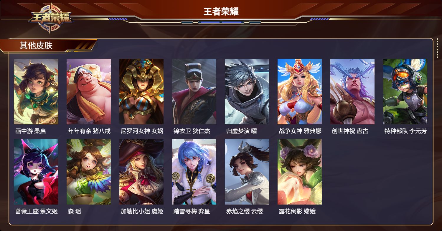 WZMK3208463王者荣耀账号详情图5 WZMK3208463王者荣耀账号详情图5