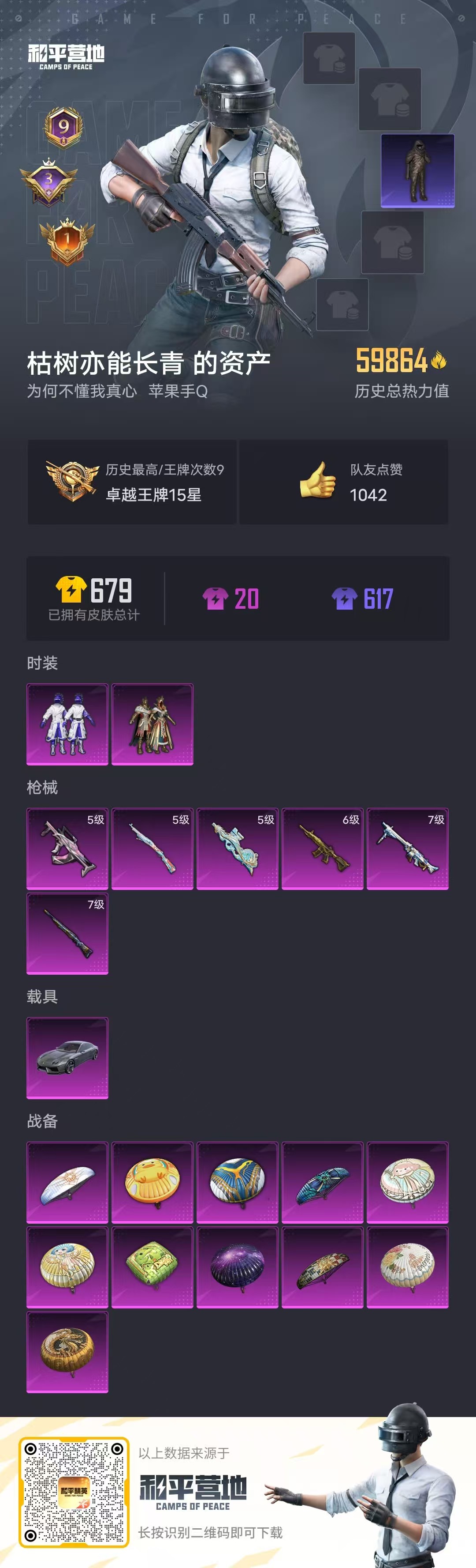 HPSJ3292809和平精英账号详情图3 HPSJ3292809和平精英账号详情图3
