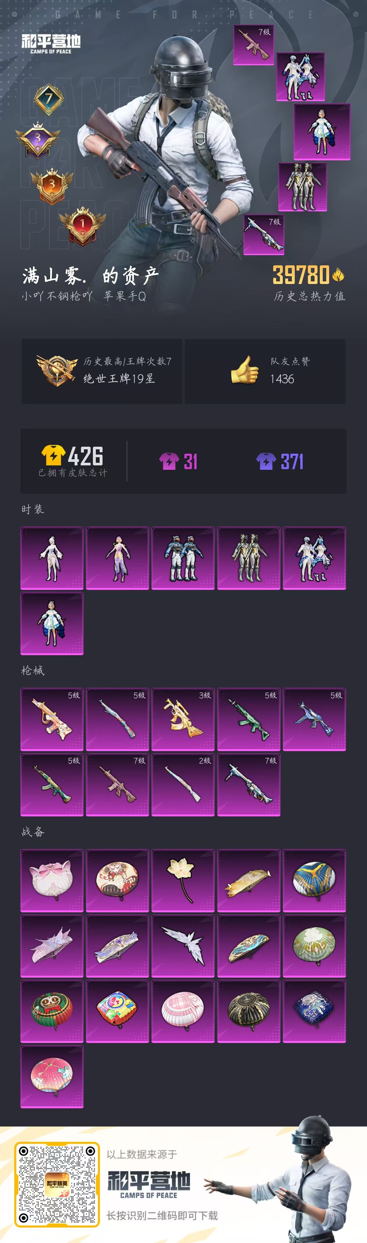 HPYHW3294429和平精英账号详情图5 HPYHW3294429和平精英账号详情图5