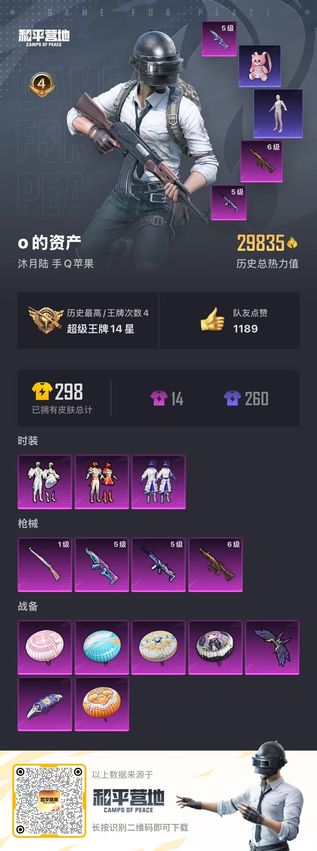HPSJ3298655和平精英账号详情图3 HPSJ3298655和平精英账号详情图3