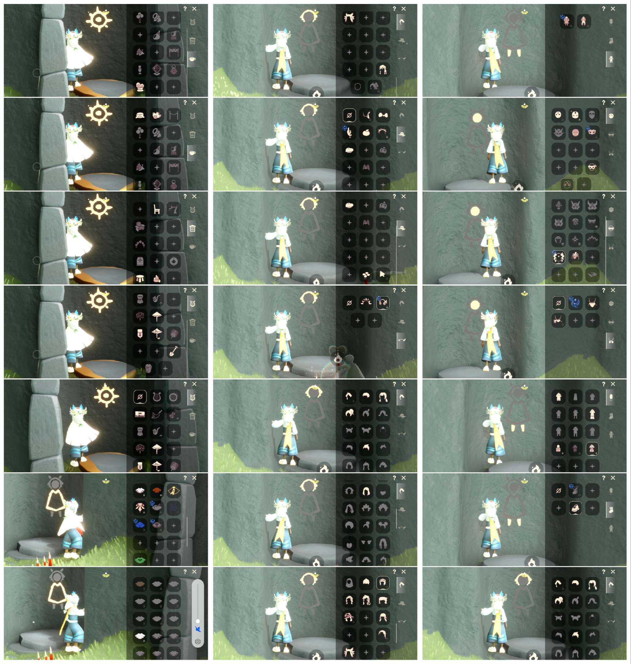 光遇账号华为渠道服HY0489 ✅渠道: 华为 ✅季节已毕业: 青鸟半 ✅热门复刻/活动:矮人面具黑脸，正太花环虚荣，