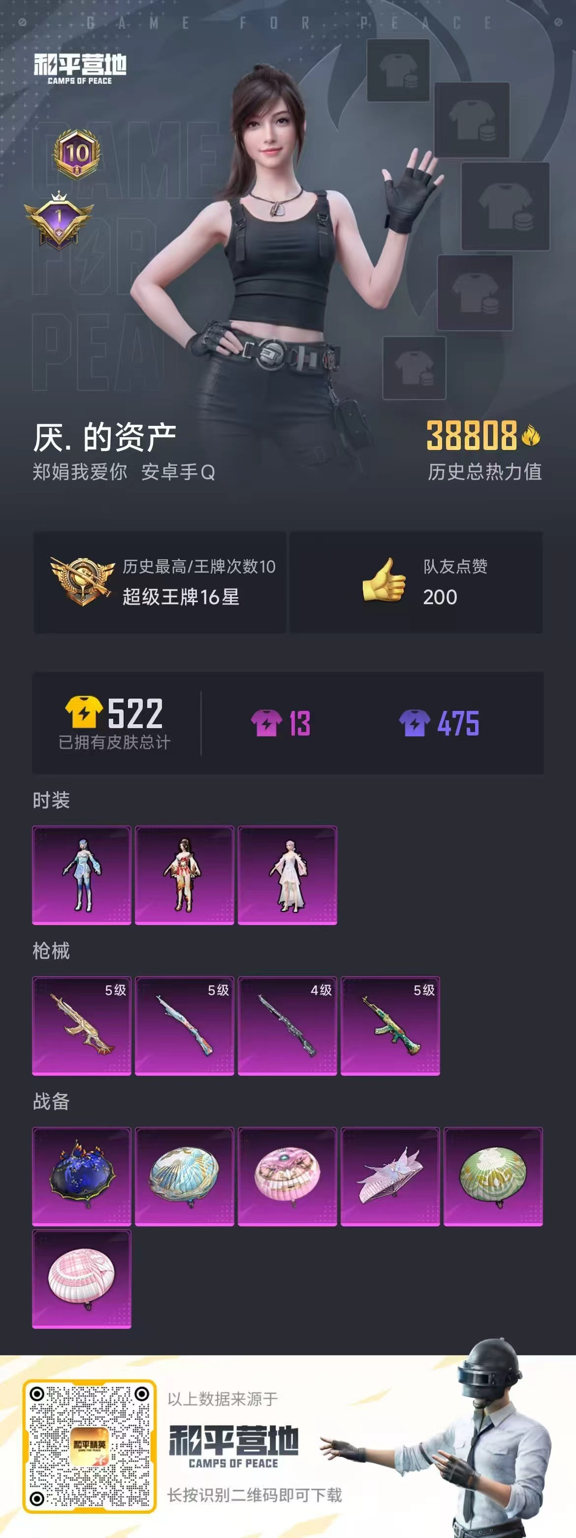 HPSJ3294521和平精英账号详情图3 HPSJ3294521和平精英账号详情图3