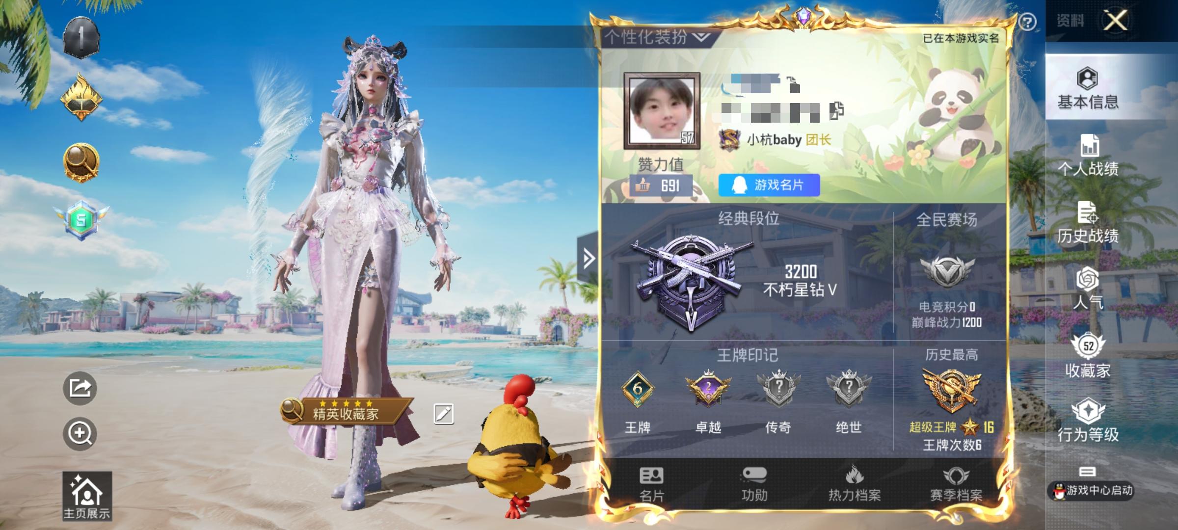 HPSJ3294319和平精英账号详情图2 HPSJ3294319和平精英账号详情图2