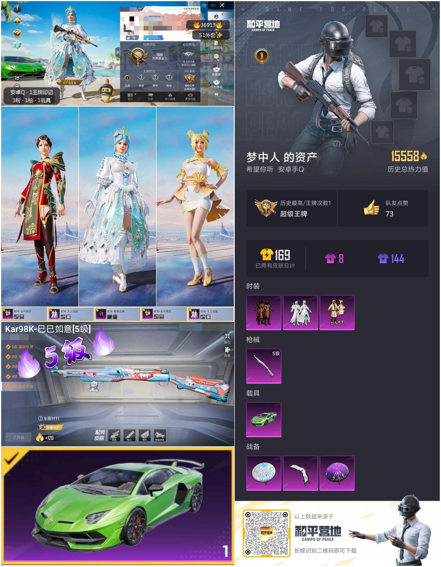 HPSJ3295463和平精英账号详情图3 HPSJ3295463和平精英账号详情图3
